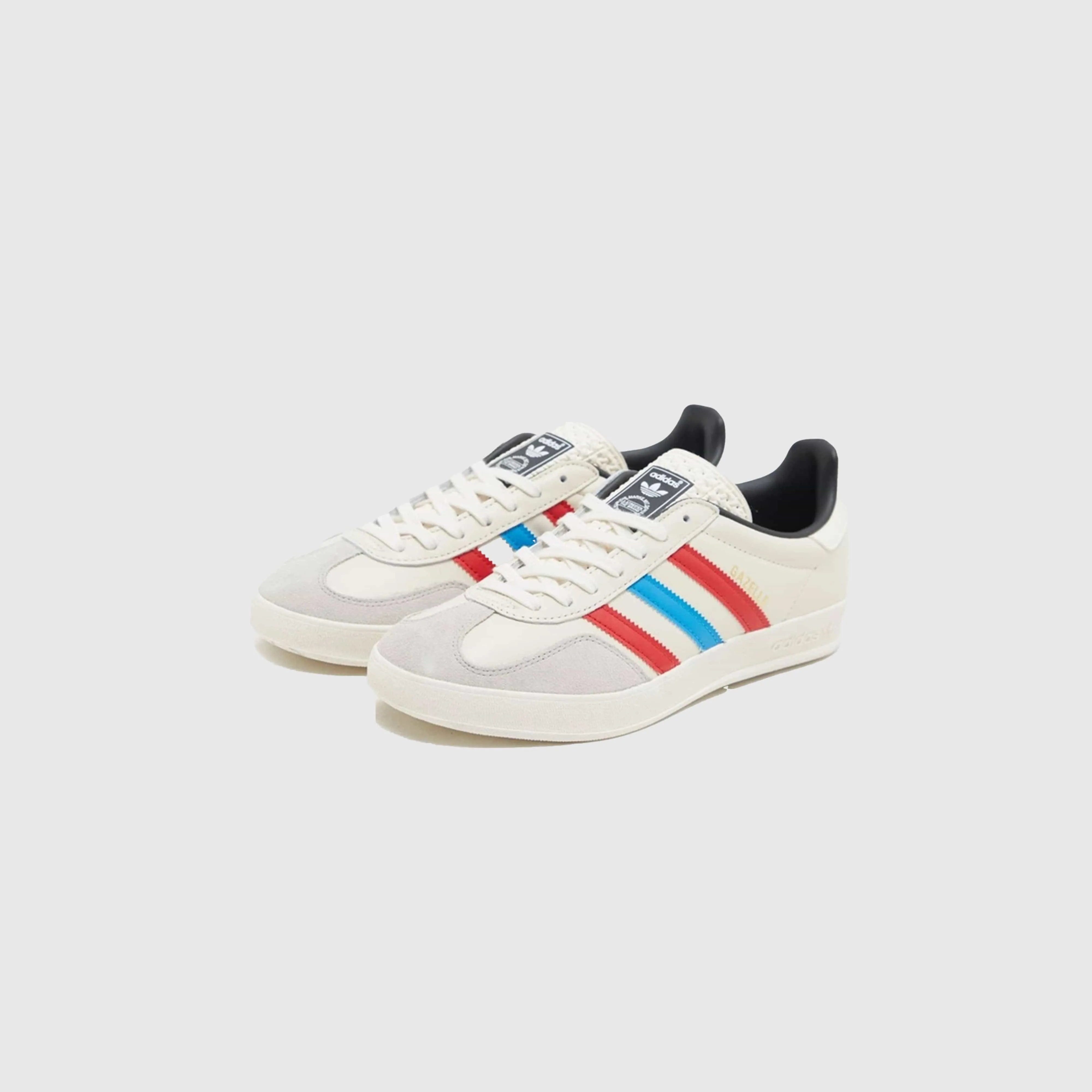 Adidas Gazelle Indoor - Chalk White / Better Scarlet / Core Black
