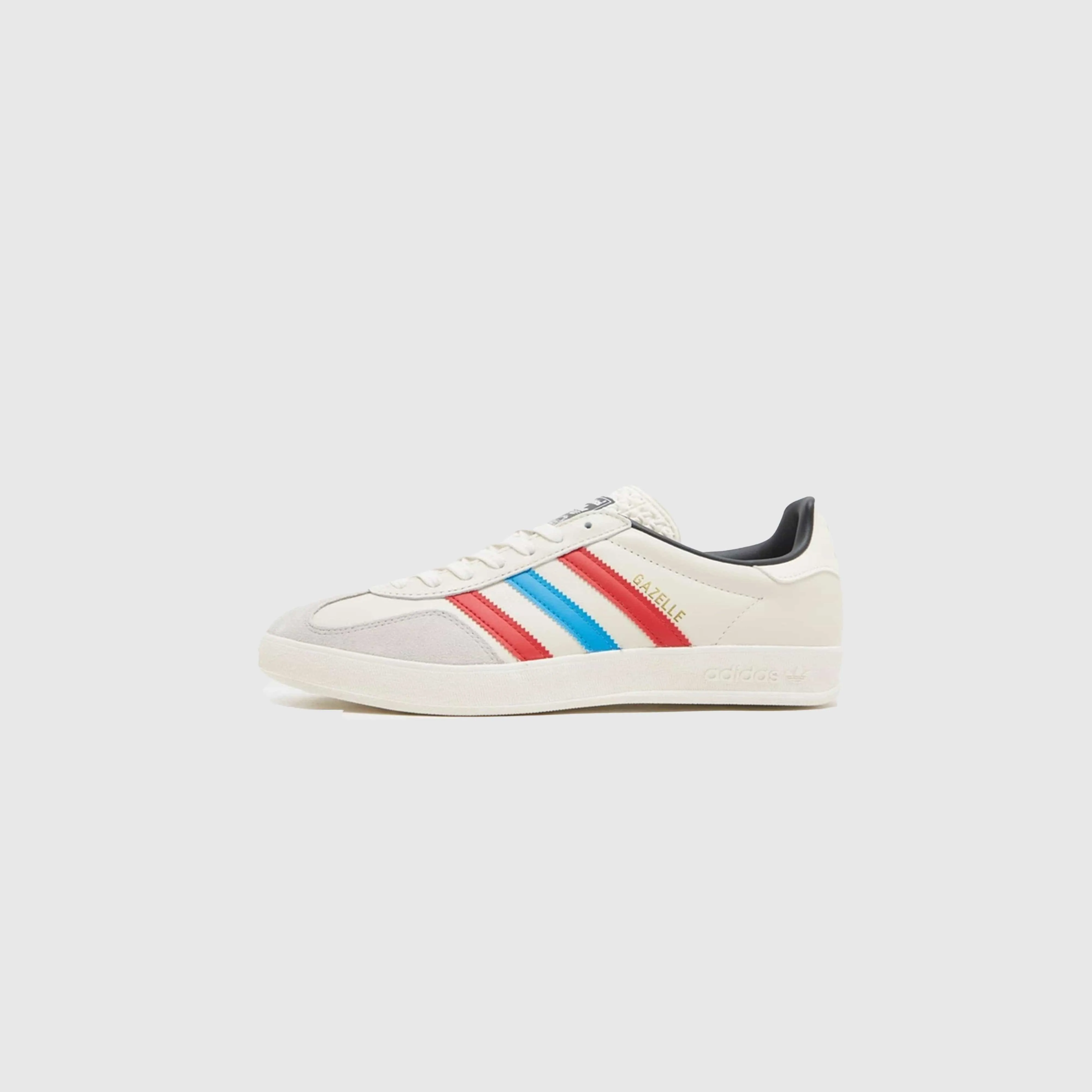 Adidas Gazelle Indoor - Chalk White / Better Scarlet / Core Black