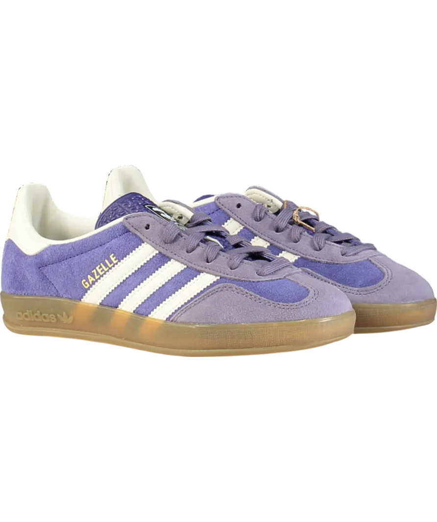 Adidas Originals Gazelle Purple/white/shadow Violet Trainers UK 5 EU 38 👠