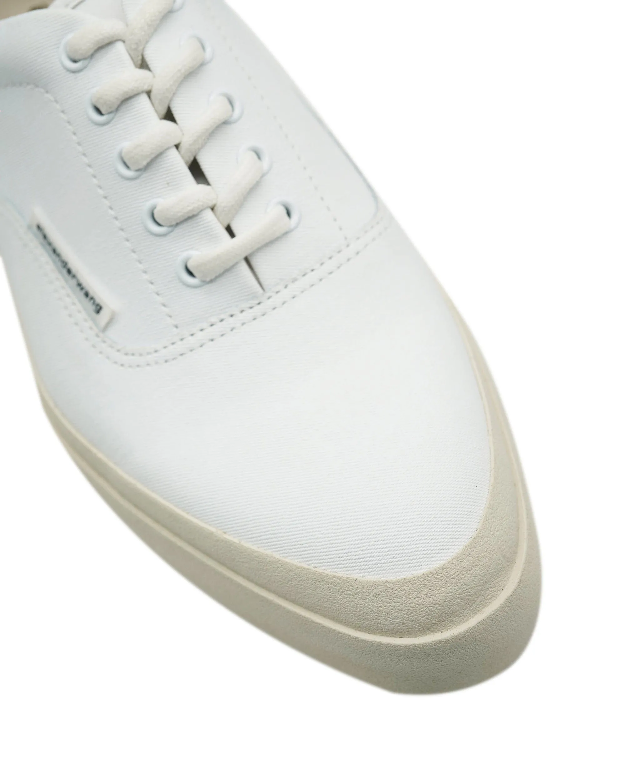 Alexander Wang Canvas White Trainers 39 New In Box ALL0467