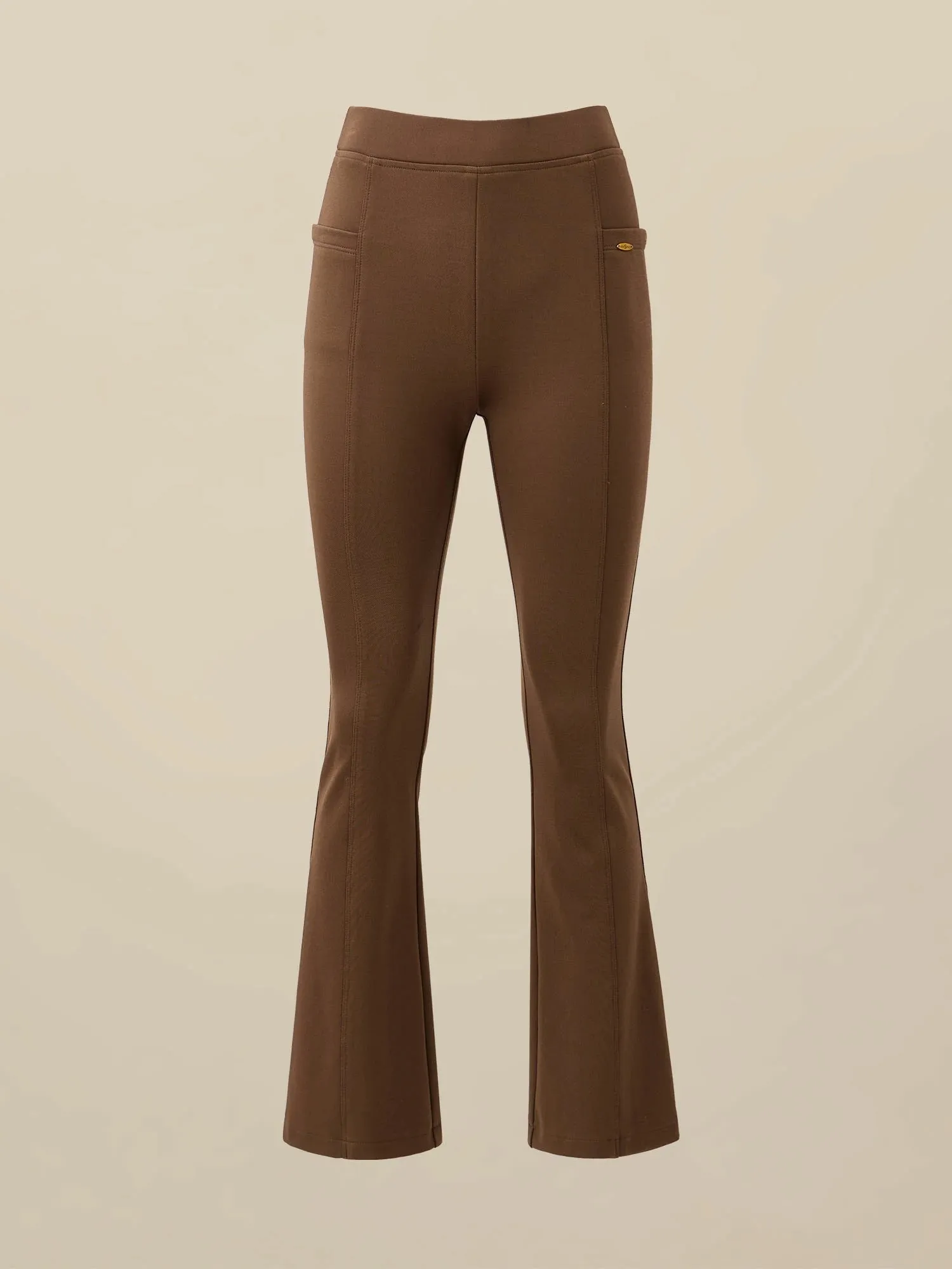 Amoretu Women's Stretch Slim Fit Flared Pants