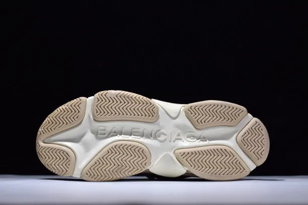 BalenciagaWMNS Vintage Triple S Trainers - Green/Yellow