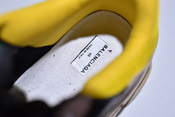 BalenciagaWMNS Vintage Triple S Trainers - Green/Yellow