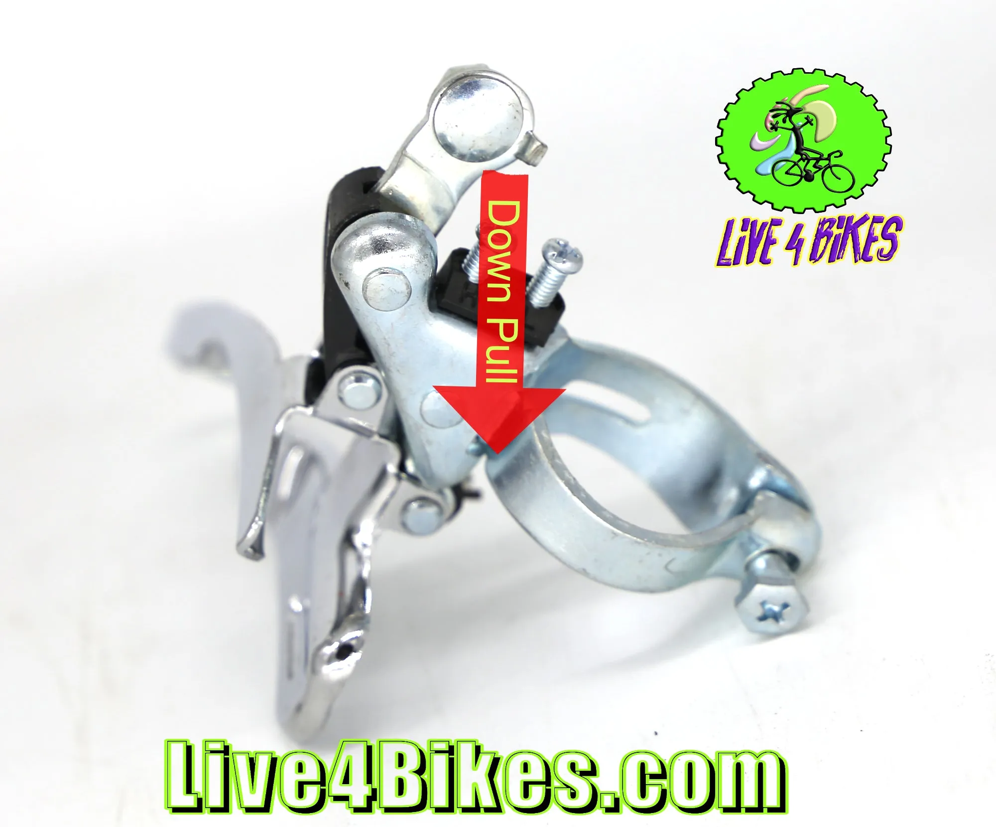 Bicycle Front Derailleur  3x7/8 Speed for MTB Road Bike 31.8 34.9 mm Down Pull- Live4Bikes