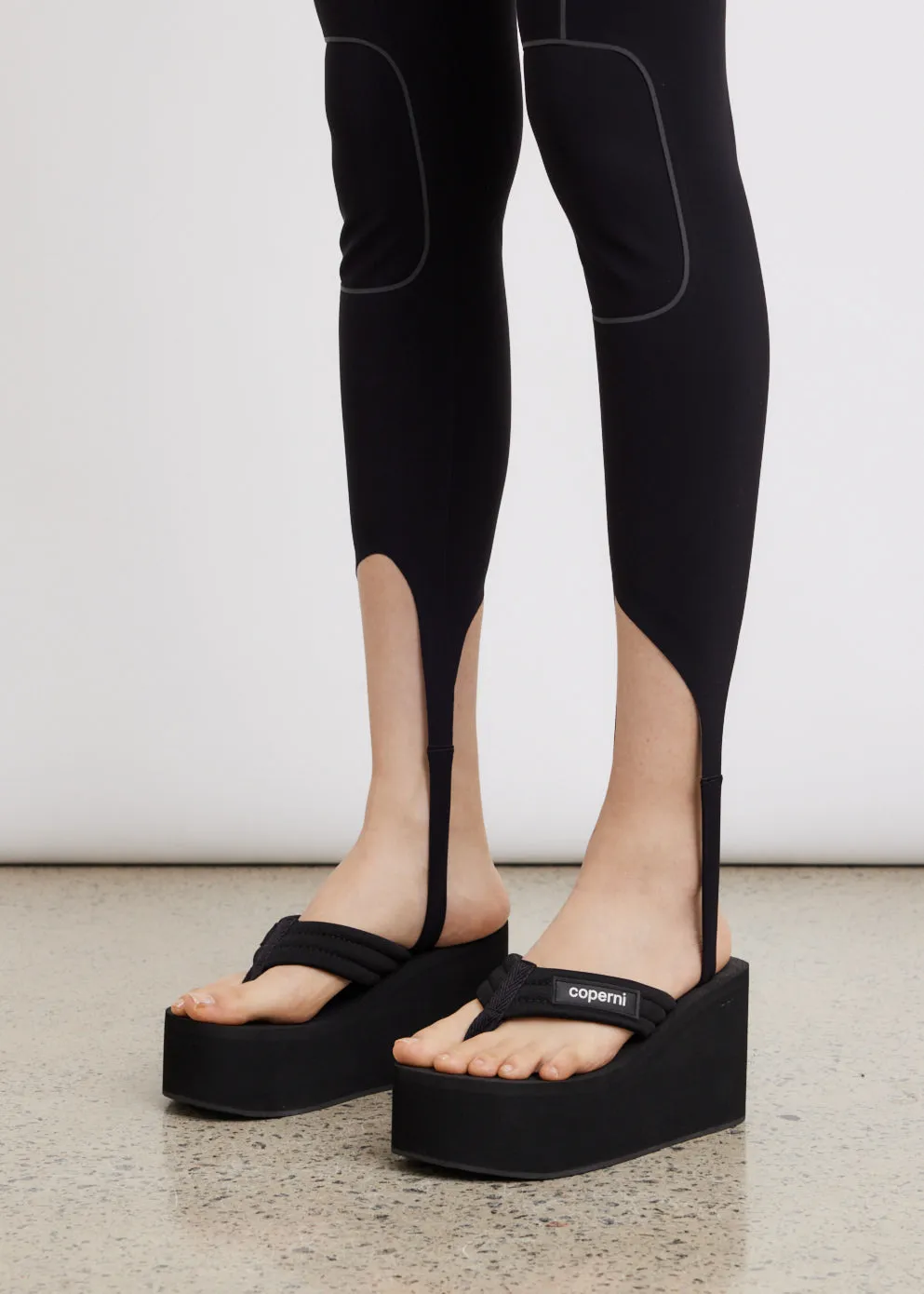 Branded Wedge Sandals