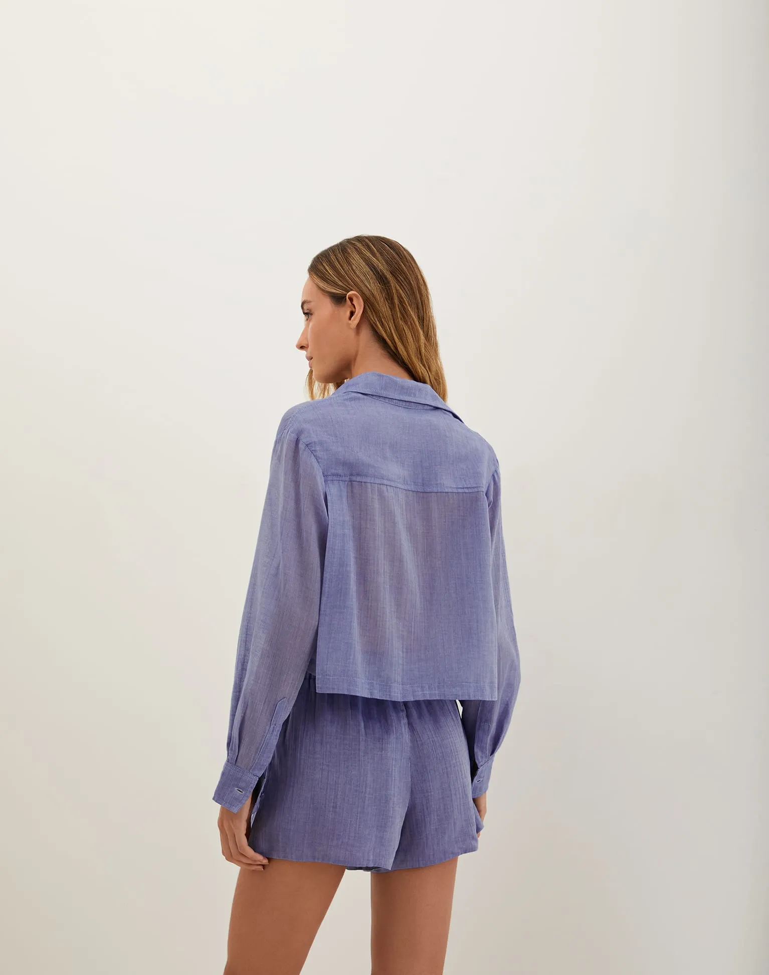 Cassia Shorts - Sapphire