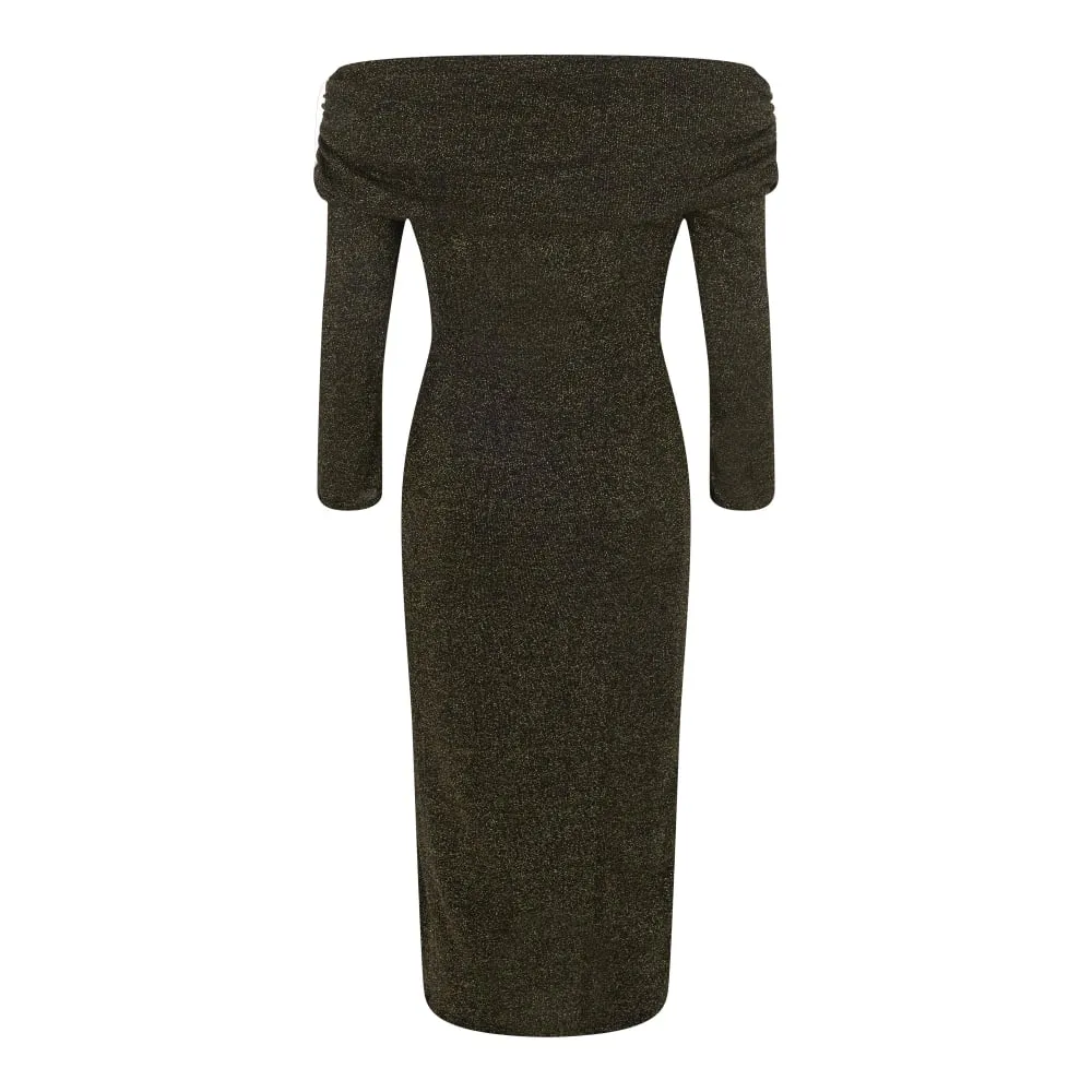 Collectif Vintage Women's Hollie Lurex Wiggle Pencil Dress