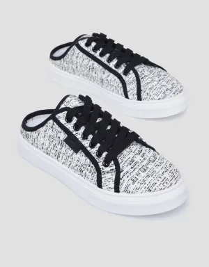 Details Sneakers Women Backless