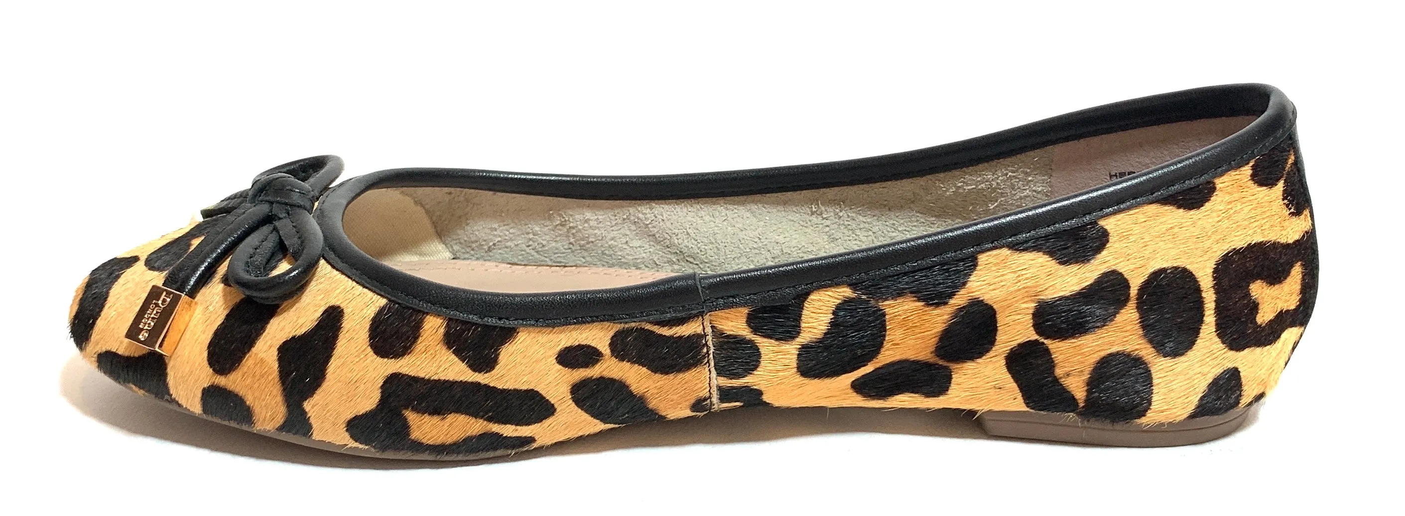 DUNE Cheetah Print 'Hero' Ballet Flats | Brand New |