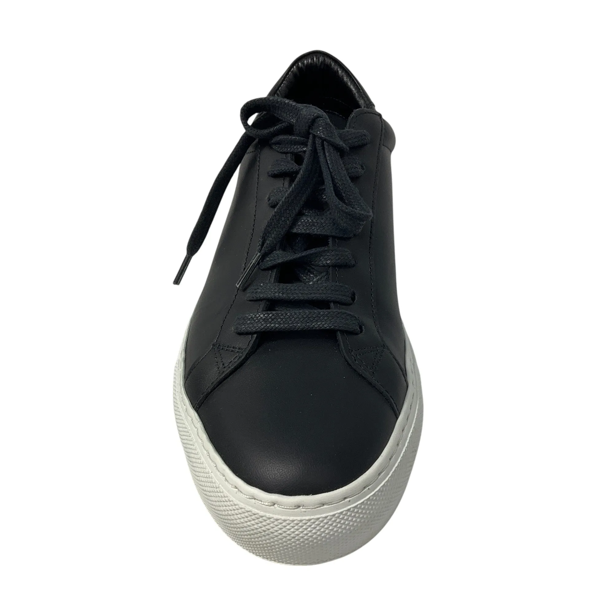 Givenchy Black Leather Low Top Sneakers