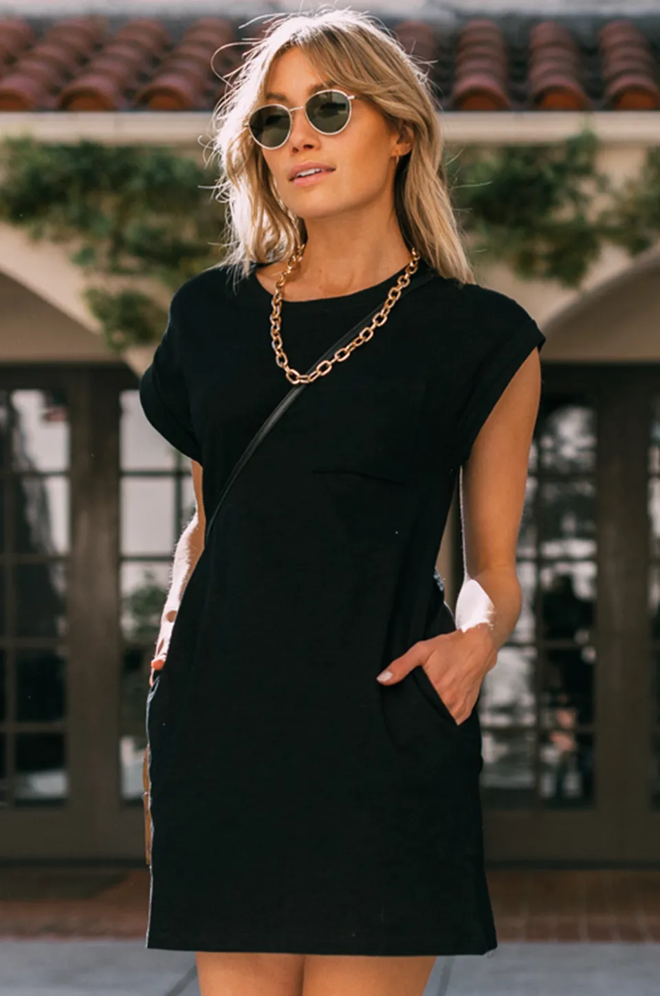 Heather Grey Thalia T-Shirt Dress