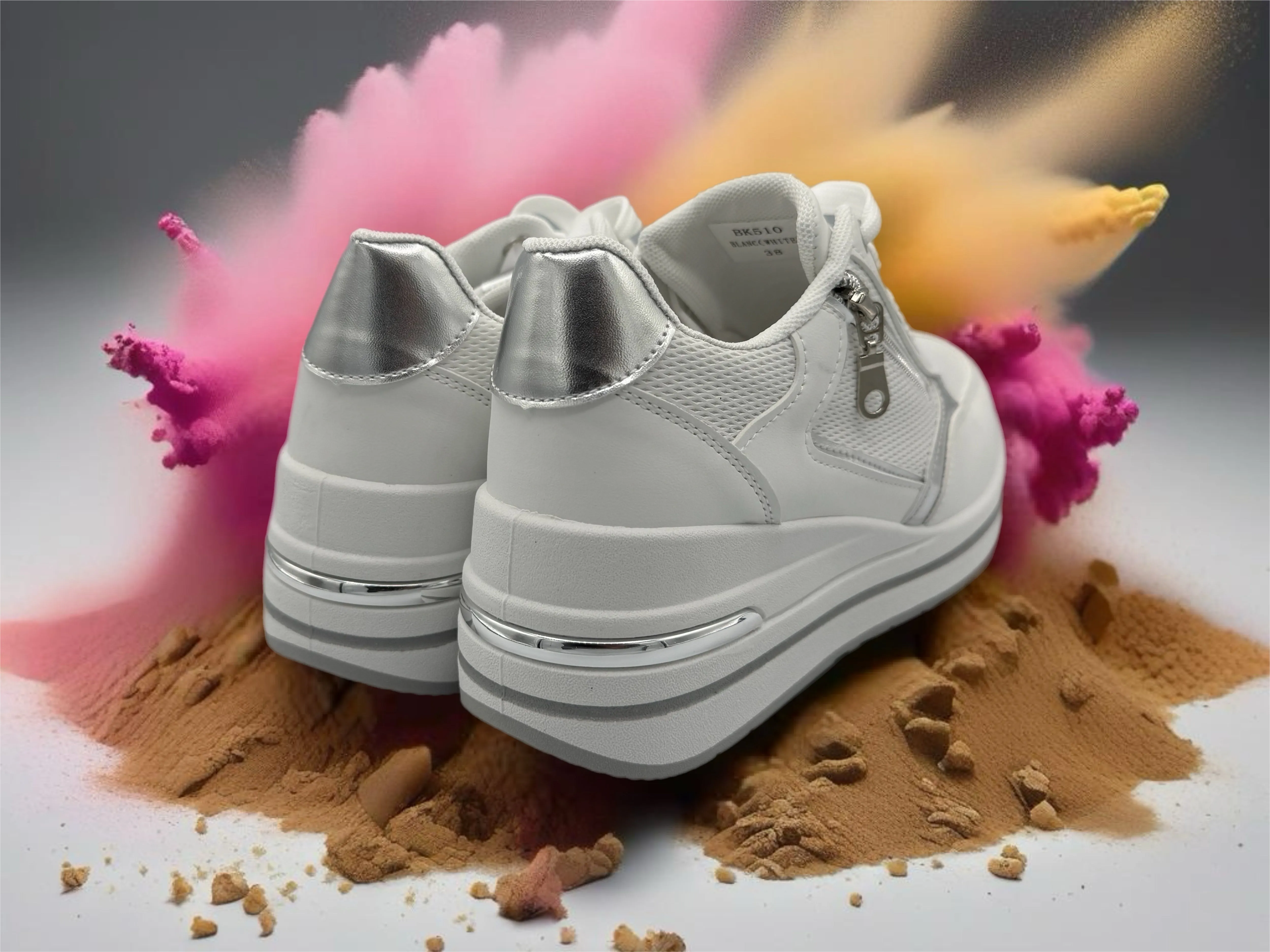 josie trainers - white