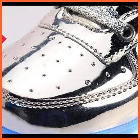 Led Sneakers Shiny Silver 7 Led Colors And Usb Easy Charging
