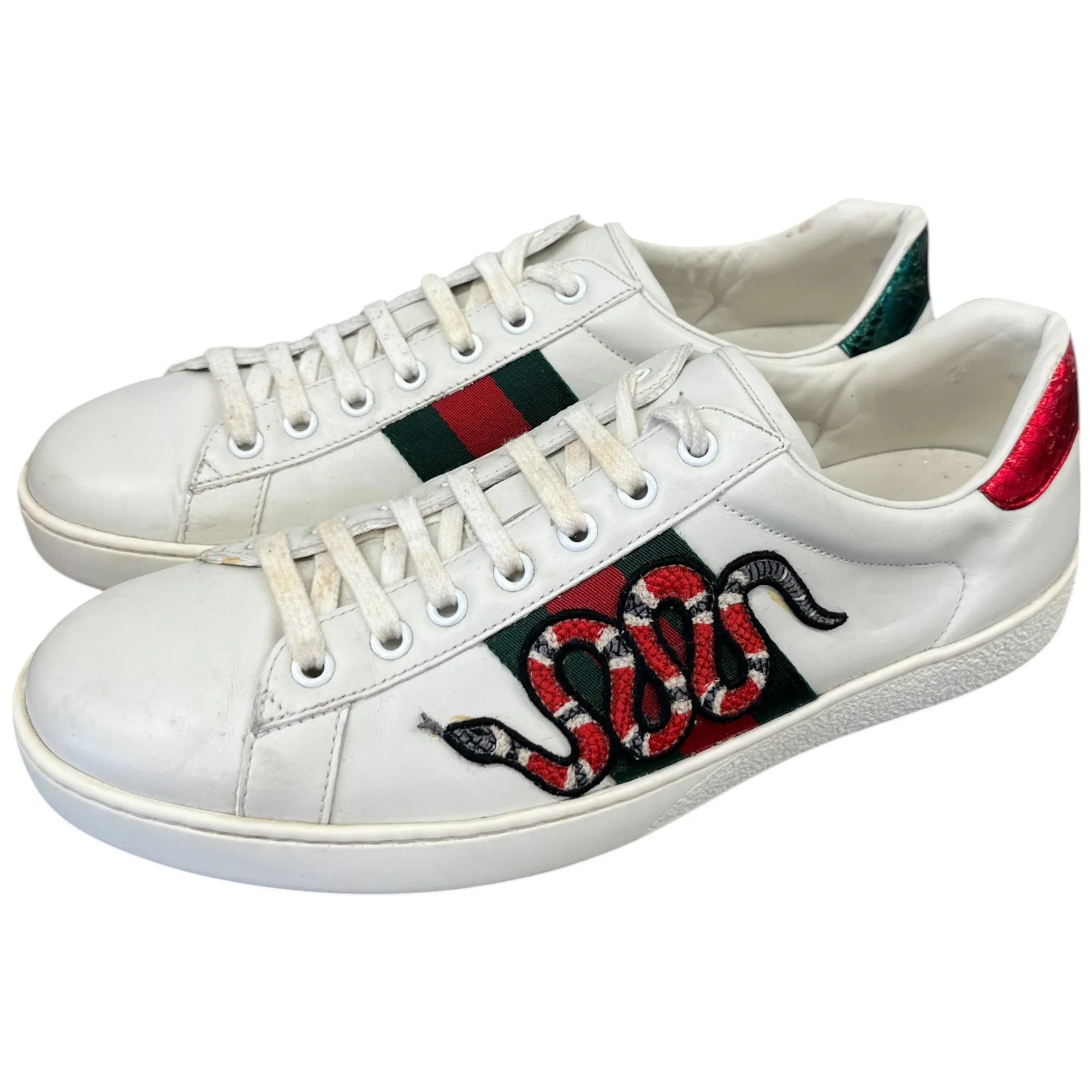 Men's Ace Kingsnake Low Trainers White Size EU 42.5 / UK 8.5