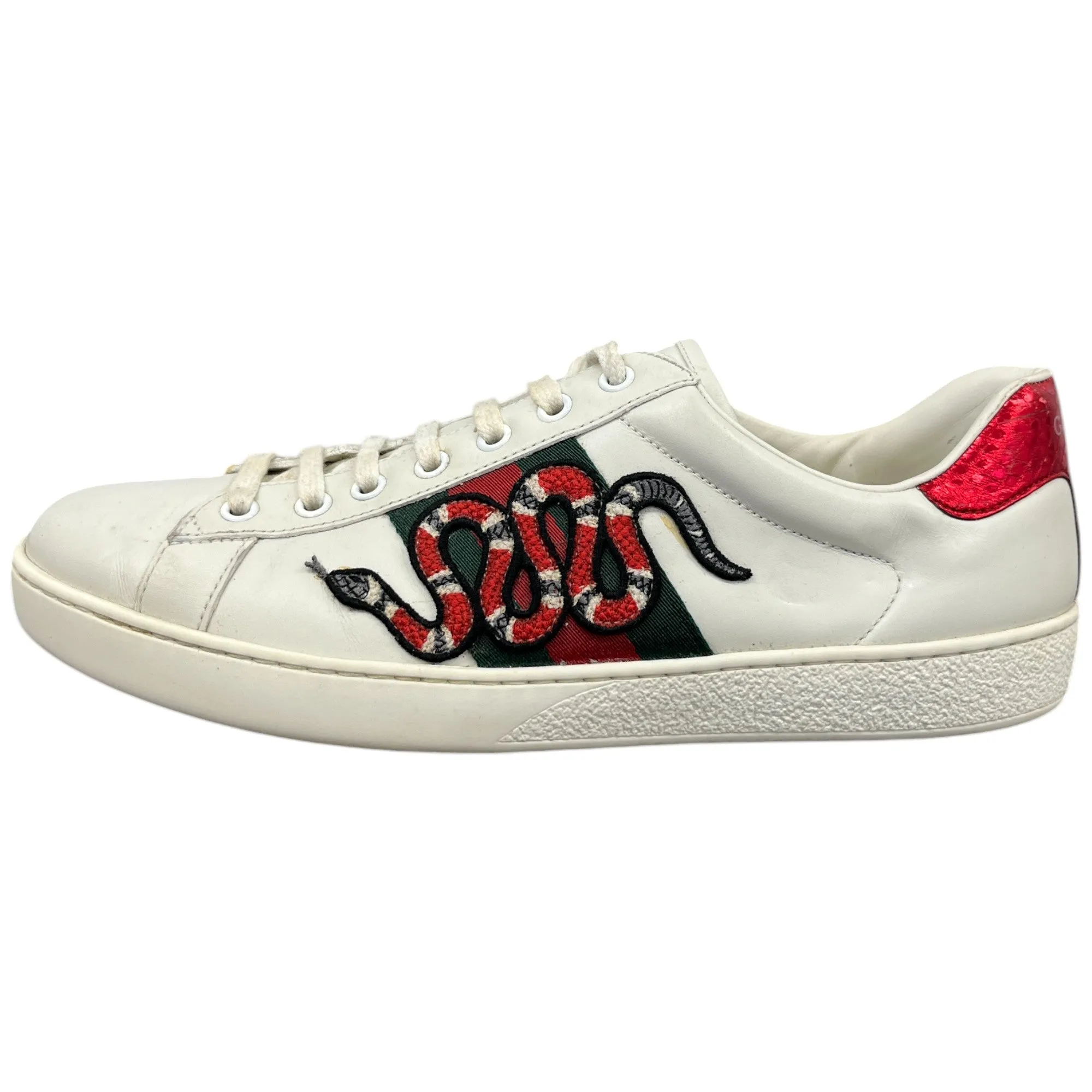 Men's Ace Kingsnake Low Trainers White Size EU 42.5 / UK 8.5