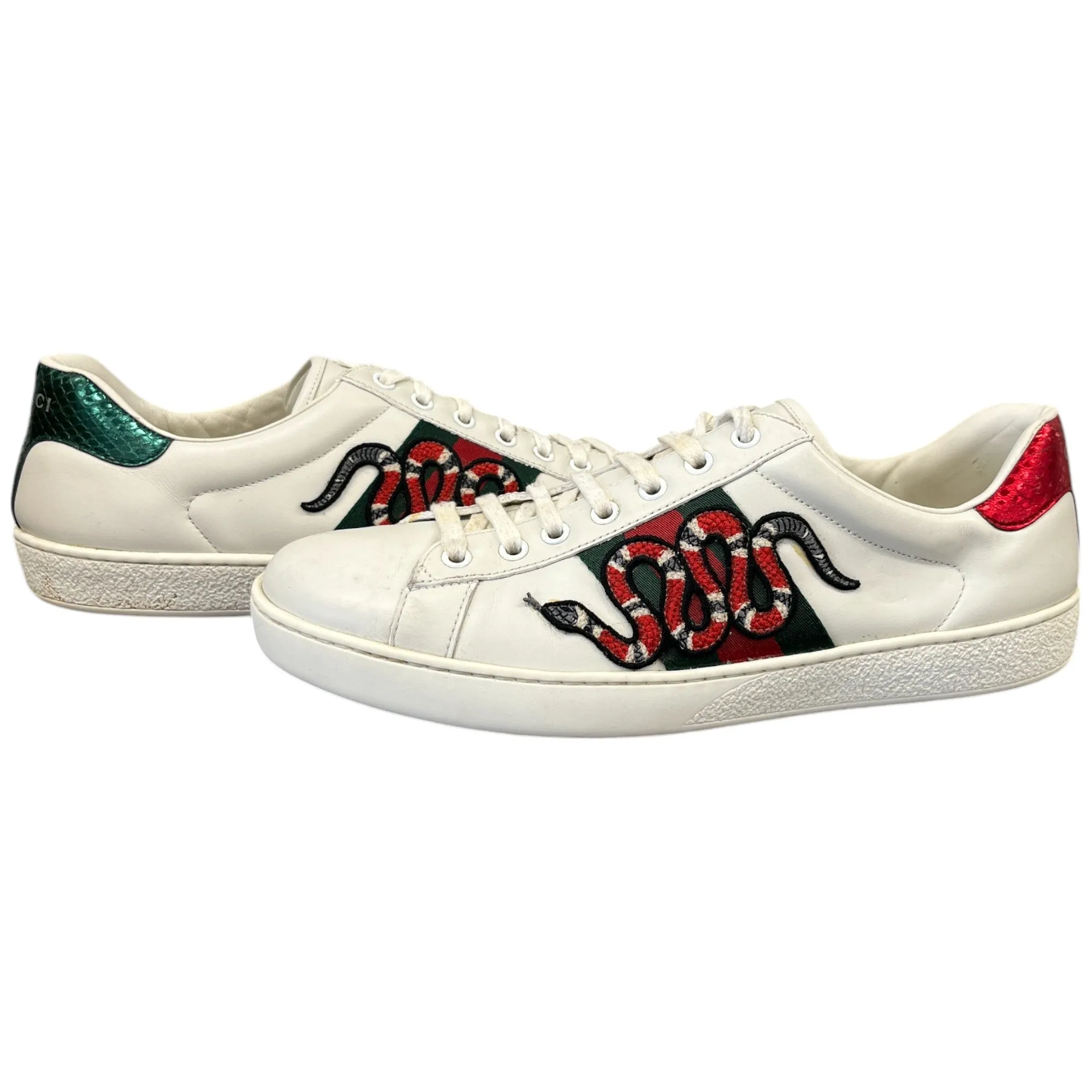 Men's Ace Kingsnake Low Trainers White Size EU 42.5 / UK 8.5