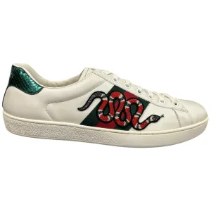 Men's Ace Kingsnake Low Trainers White Size EU 42.5 / UK 8.5
