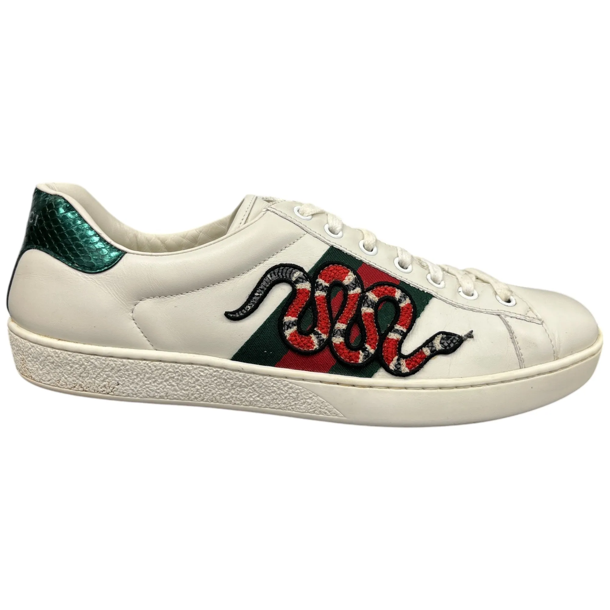 Men's Ace Kingsnake Low Trainers White Size EU 42.5 / UK 8.5