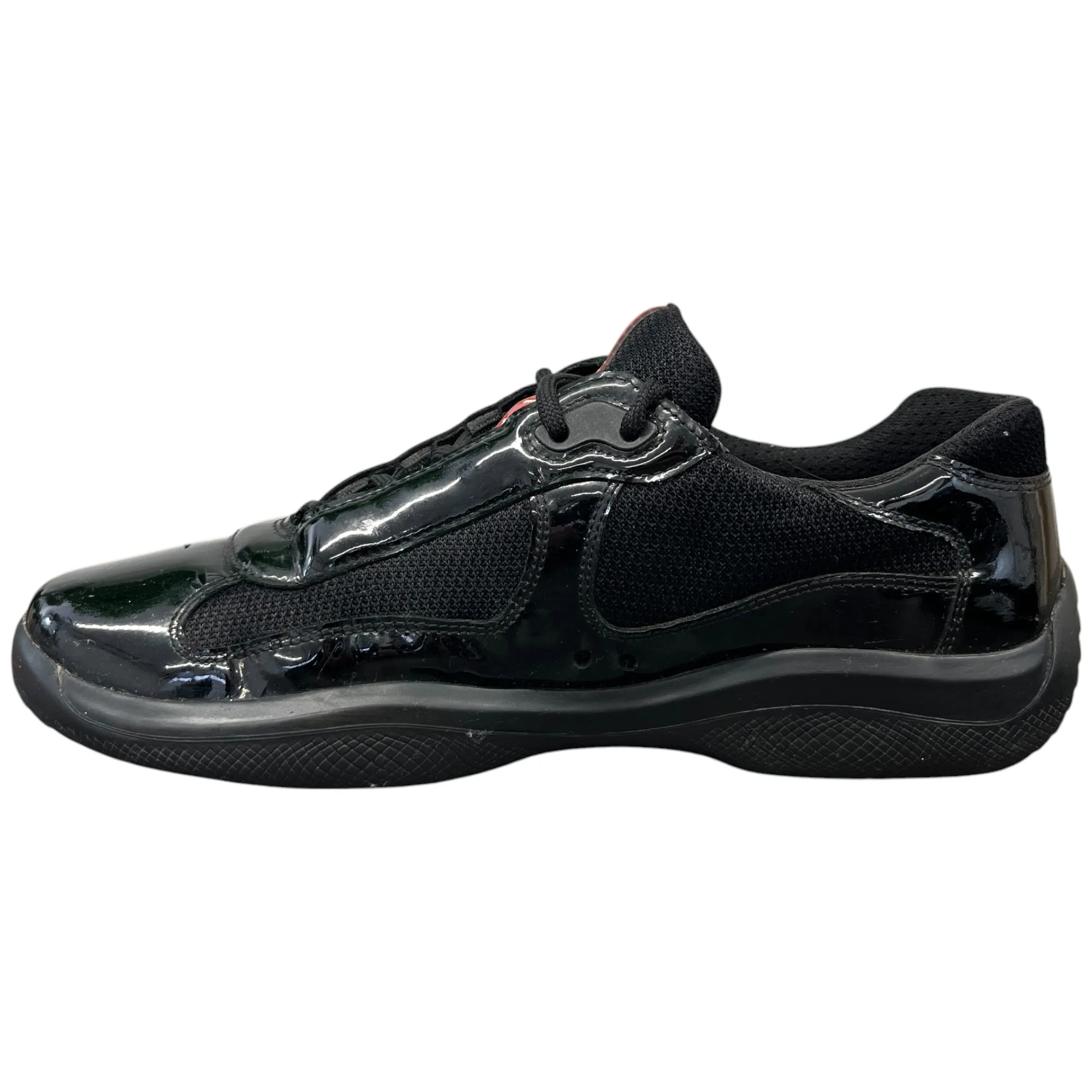 Men's Americas Cup Low Trainers Black Size EU 40 / UK 6