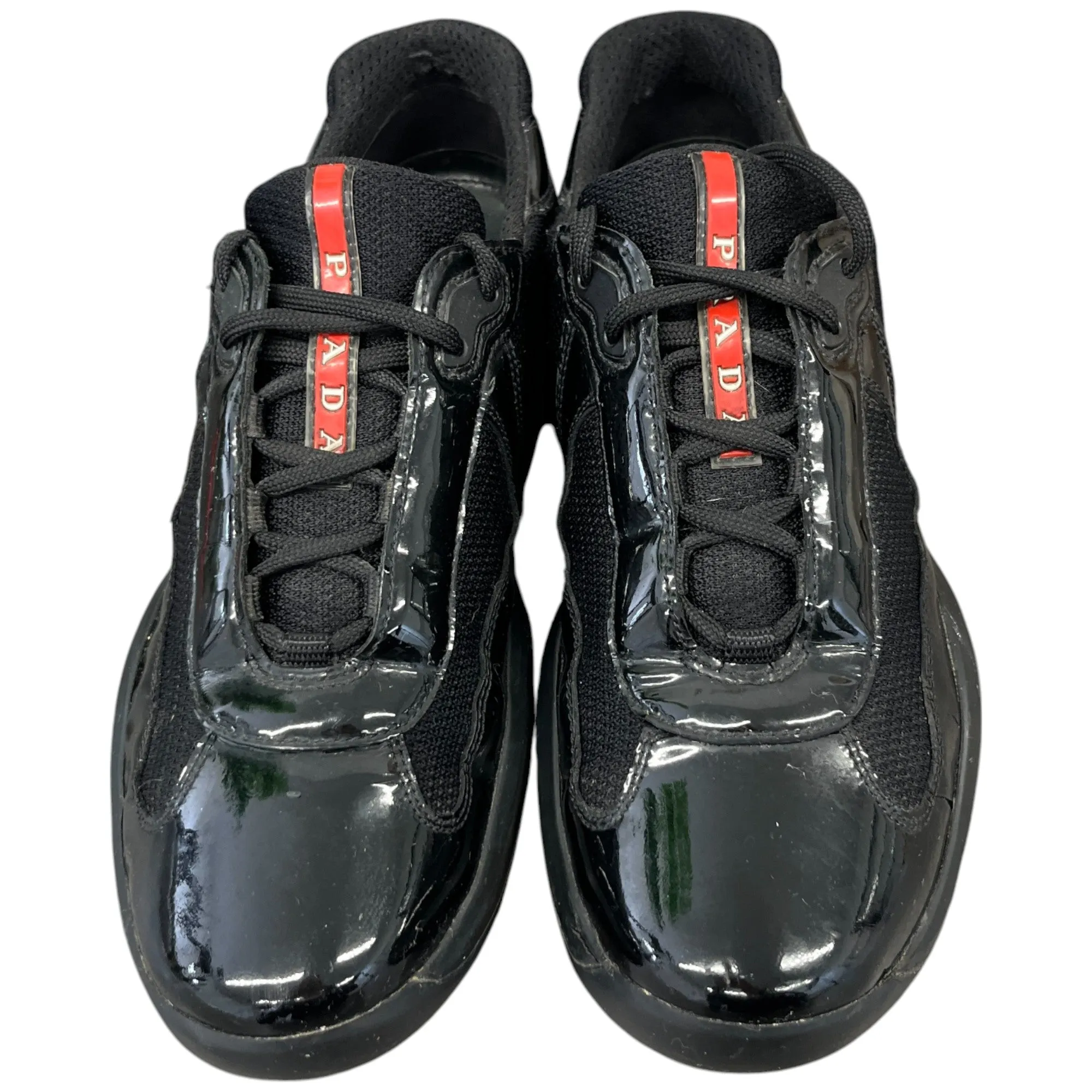 Men's Americas Cup Low Trainers Black Size EU 40 / UK 6