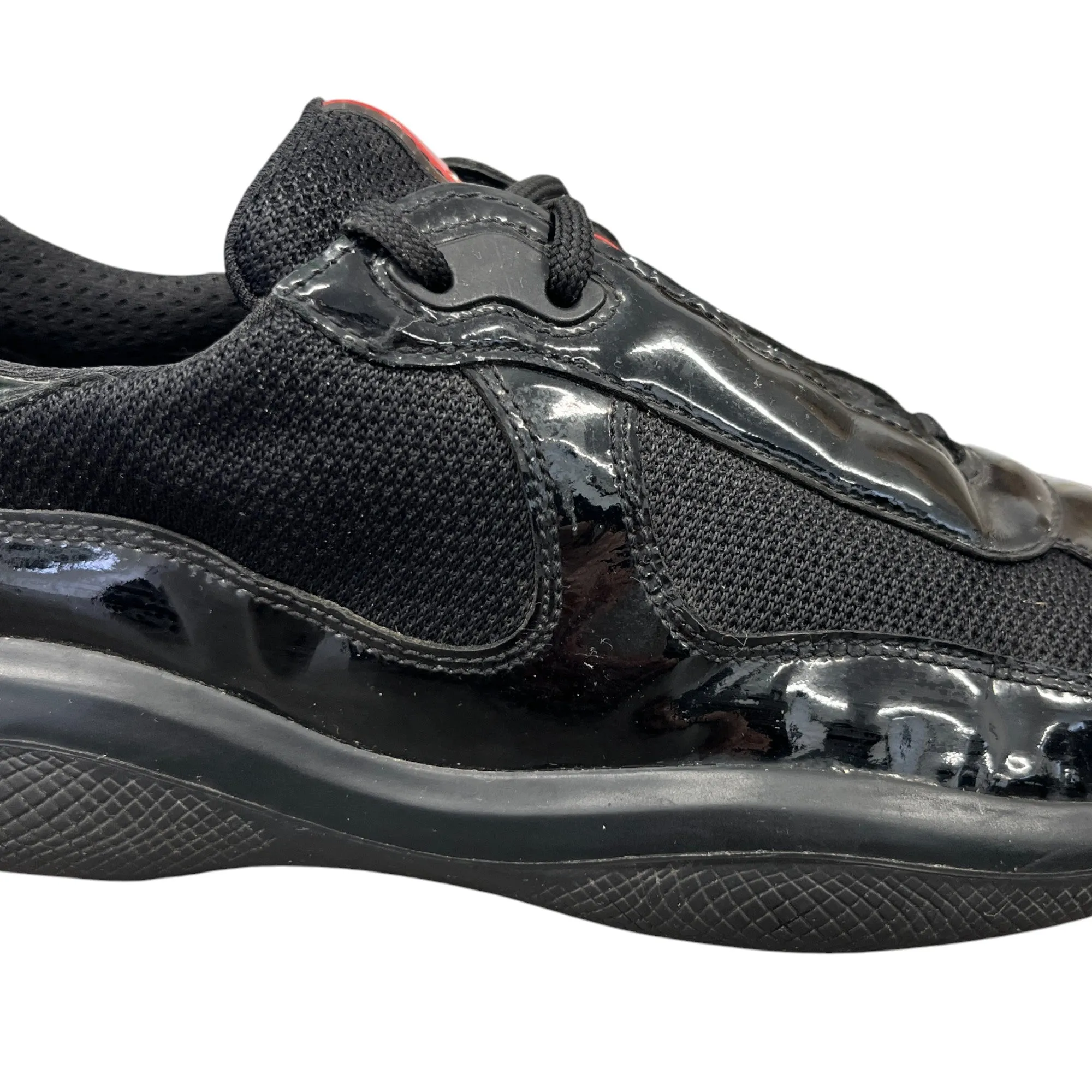 Men's Americas Cup Low Trainers Black Size EU 40 / UK 6