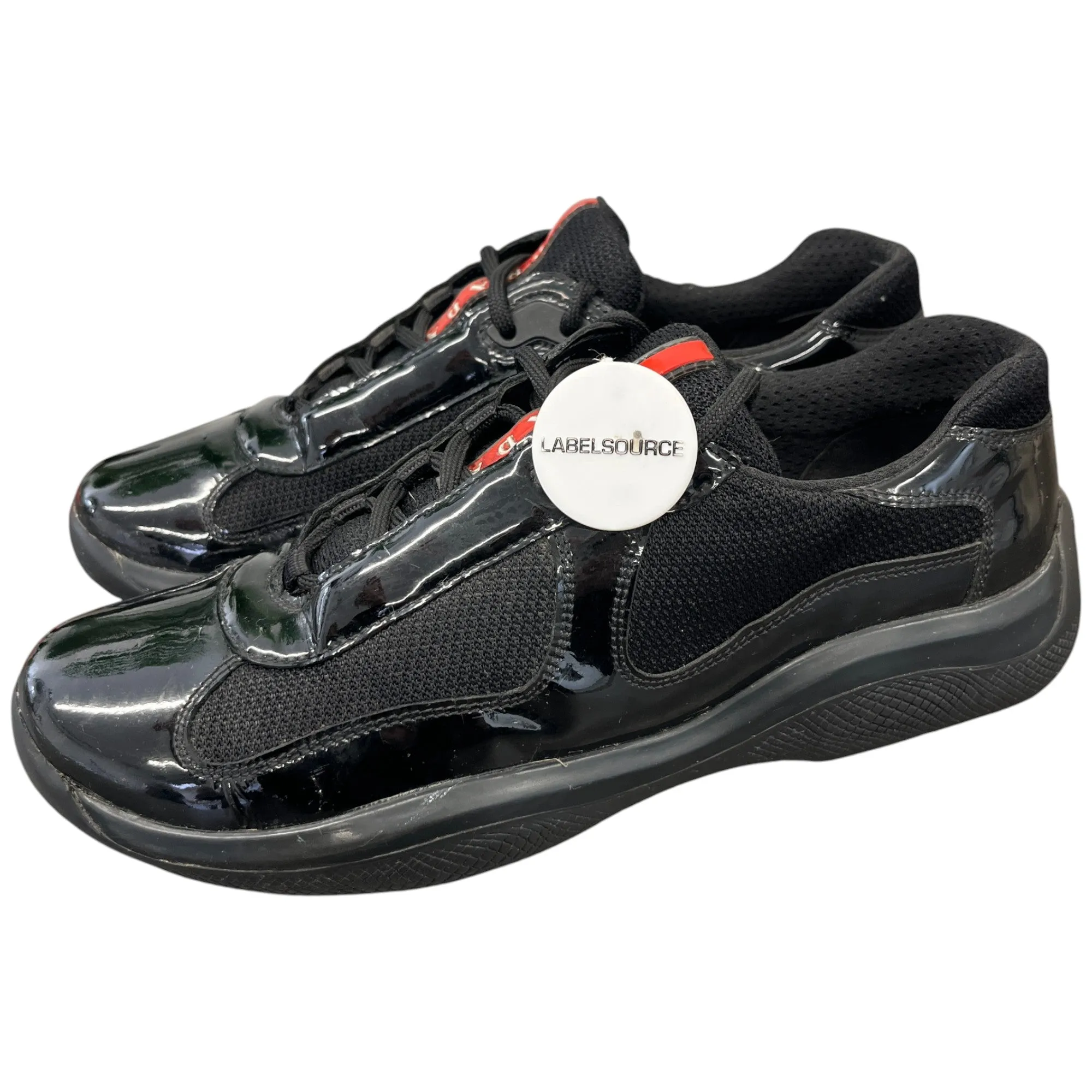 Men's Americas Cup Low Trainers Black Size EU 40 / UK 6