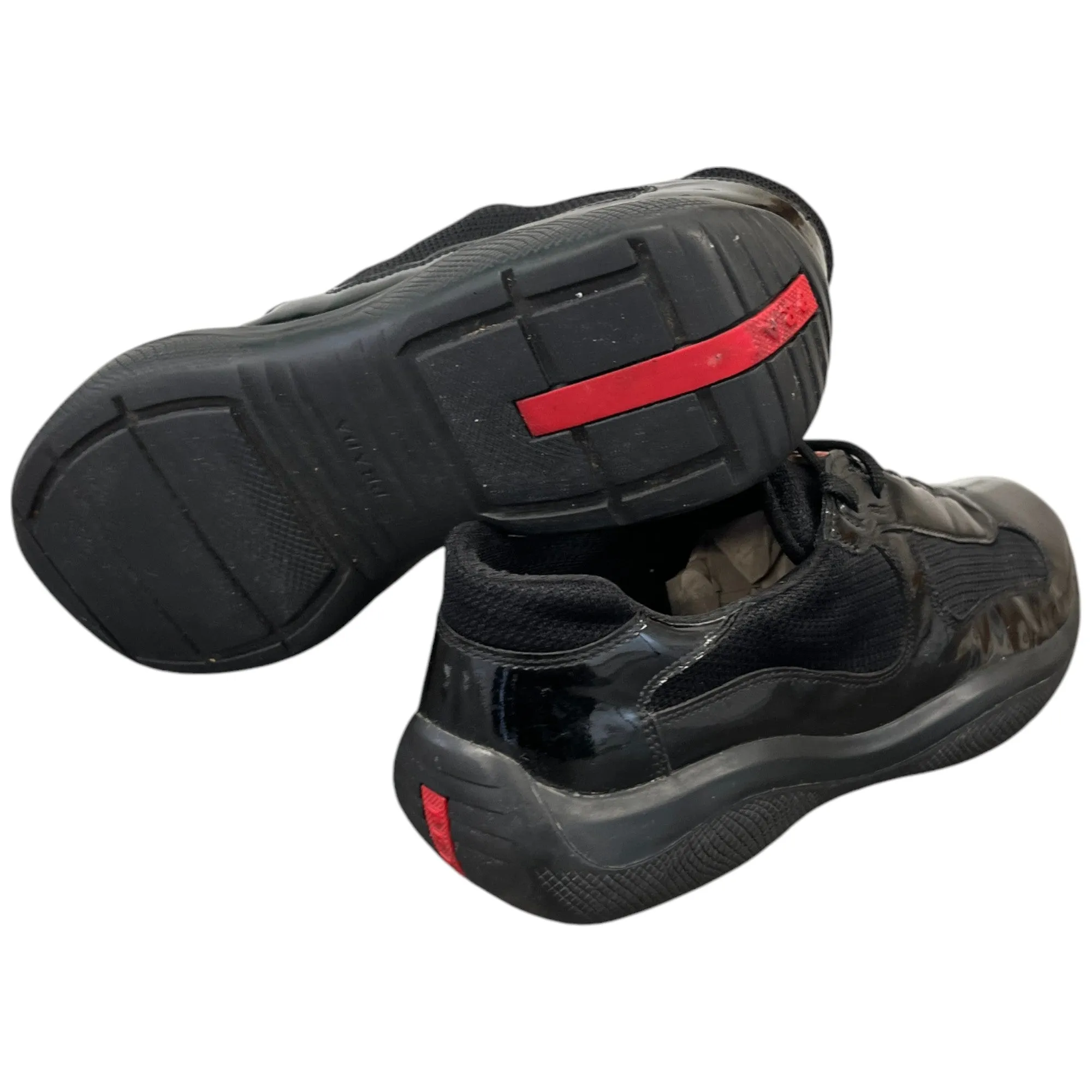 Men's Americas Cup Low Trainers Black Size EU 40 / UK 6