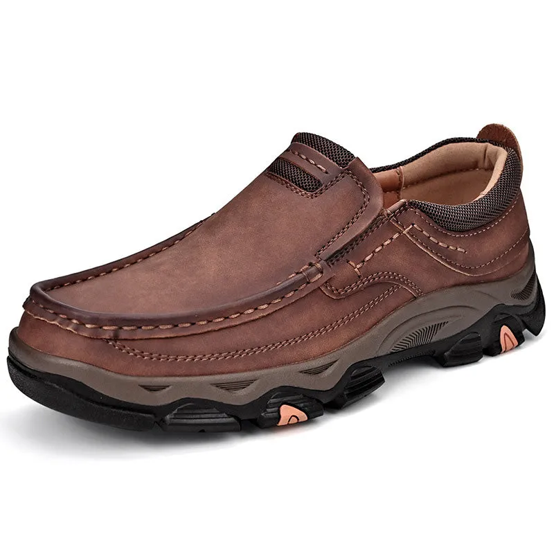 Men's Casual Trendy Slip-On PU Leather Loafers