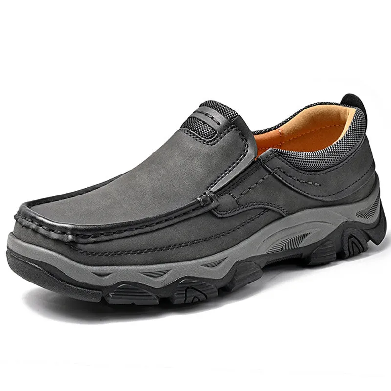 Men's Casual Trendy Slip-On PU Leather Loafers
