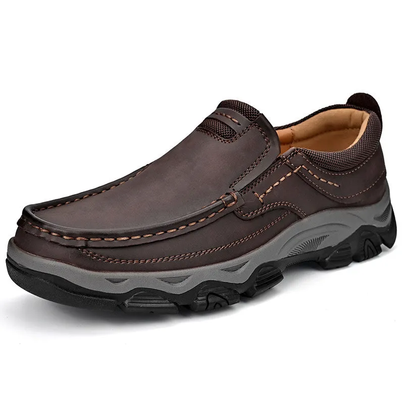 Men's Casual Trendy Slip-On PU Leather Loafers