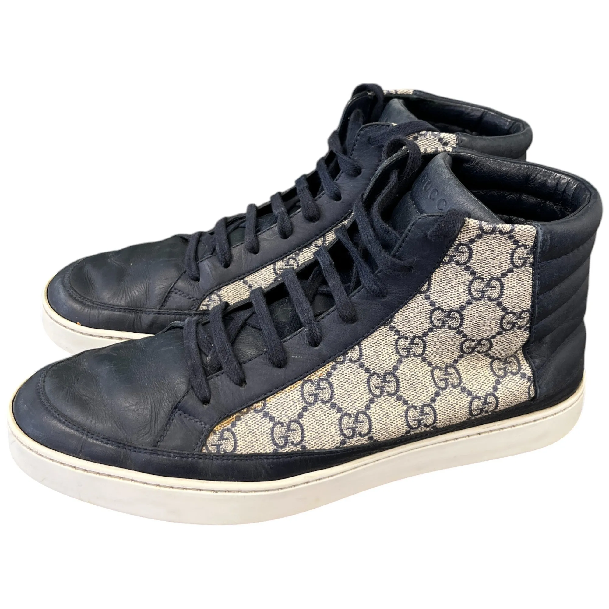 Men's Gg Supreme High Trainers Navy Size EU 42 / UK 8