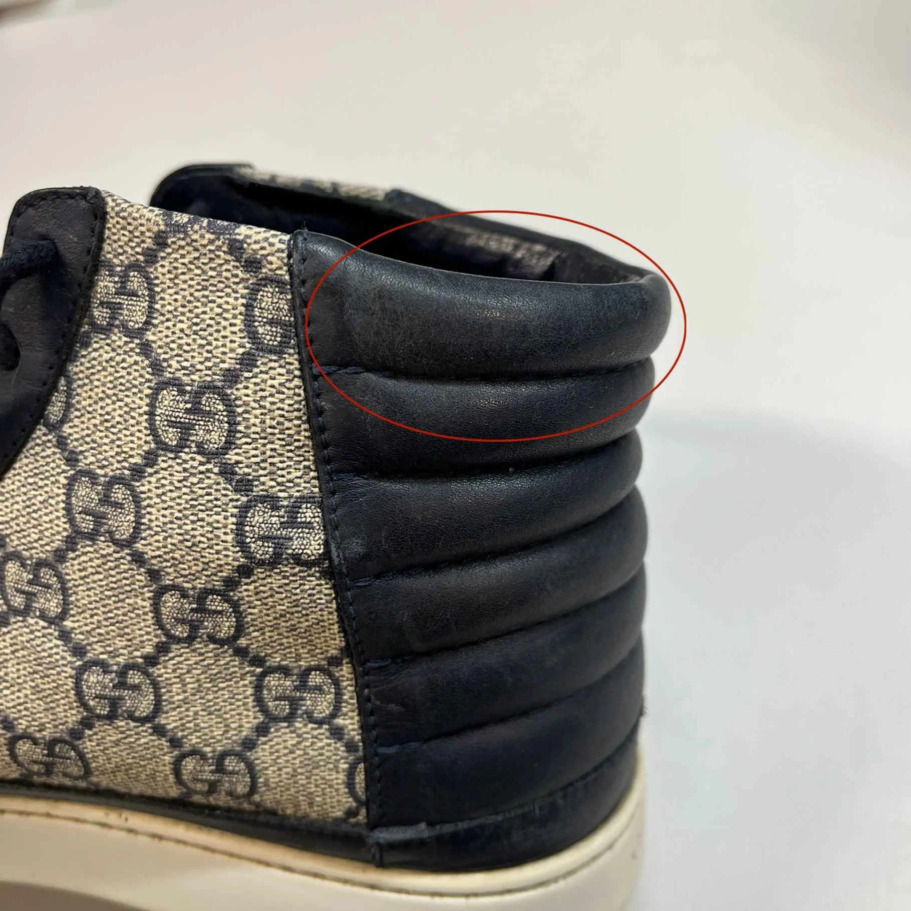 Men's Gg Supreme High Trainers Navy Size EU 42 / UK 8
