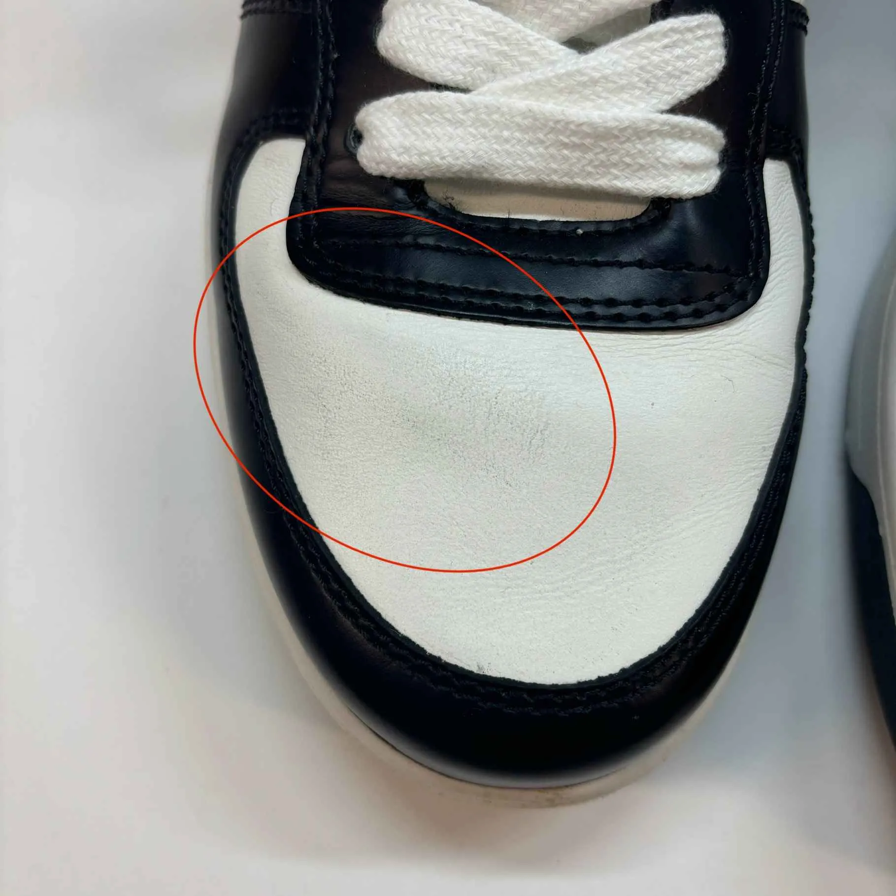 Men's Logo High Trainers White Size EU 42.5 / UK 8.5