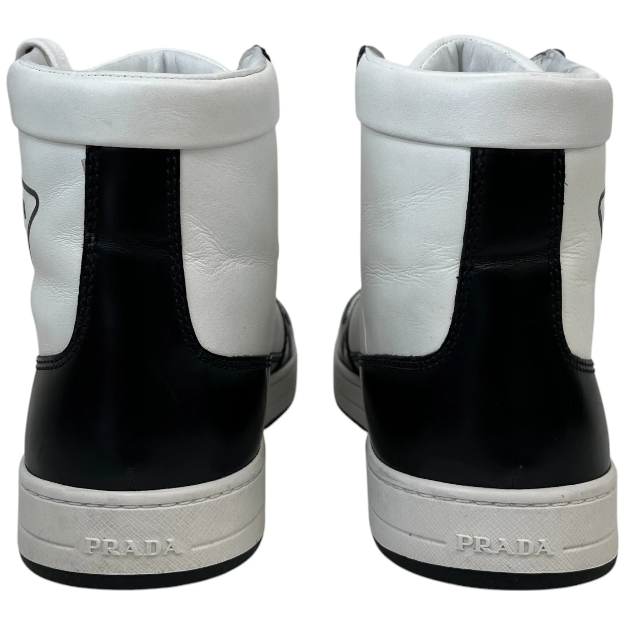 Men's Logo High Trainers White Size EU 42.5 / UK 8.5