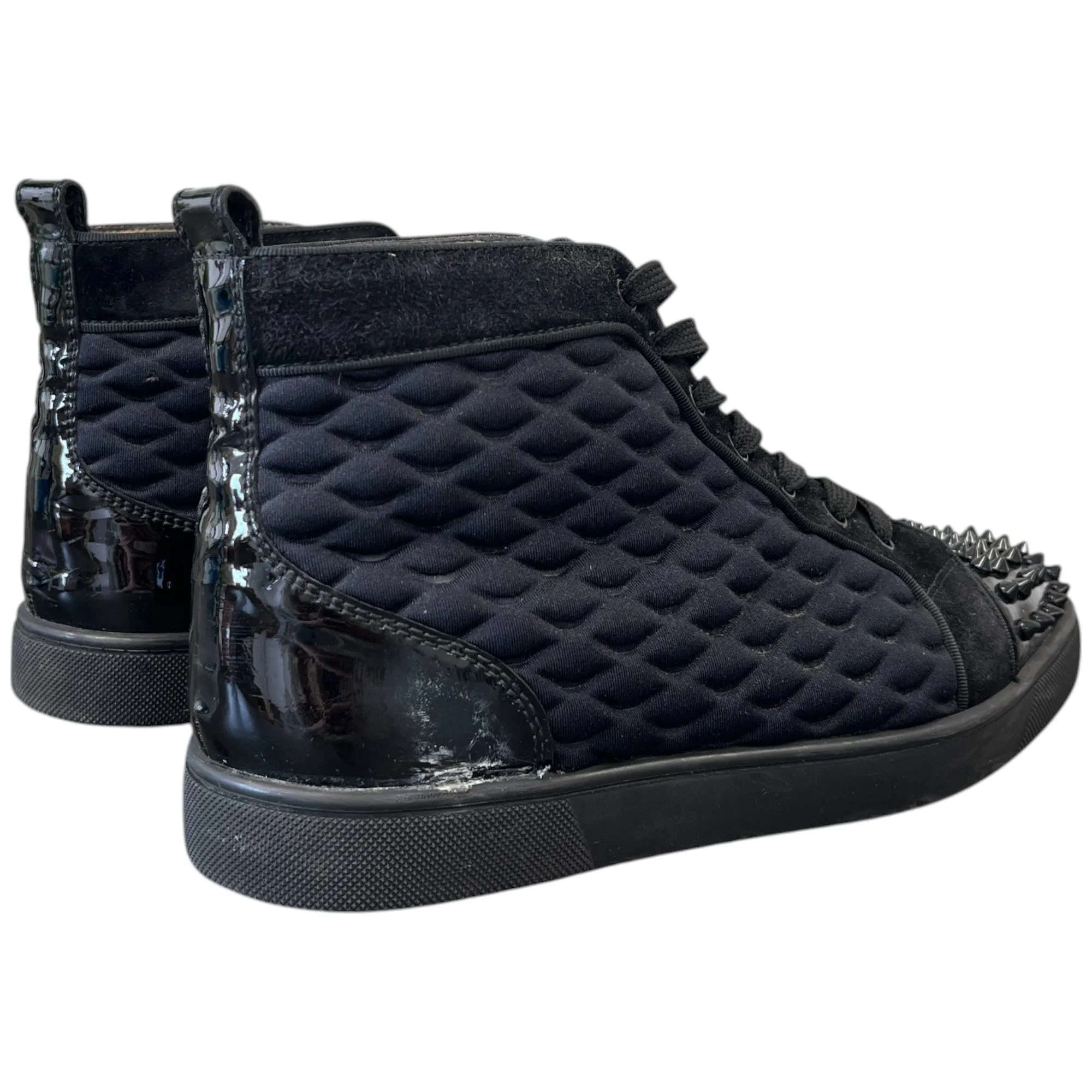 Men's Louis Spikes High Trainers Black Size EU 42 / UK 8
