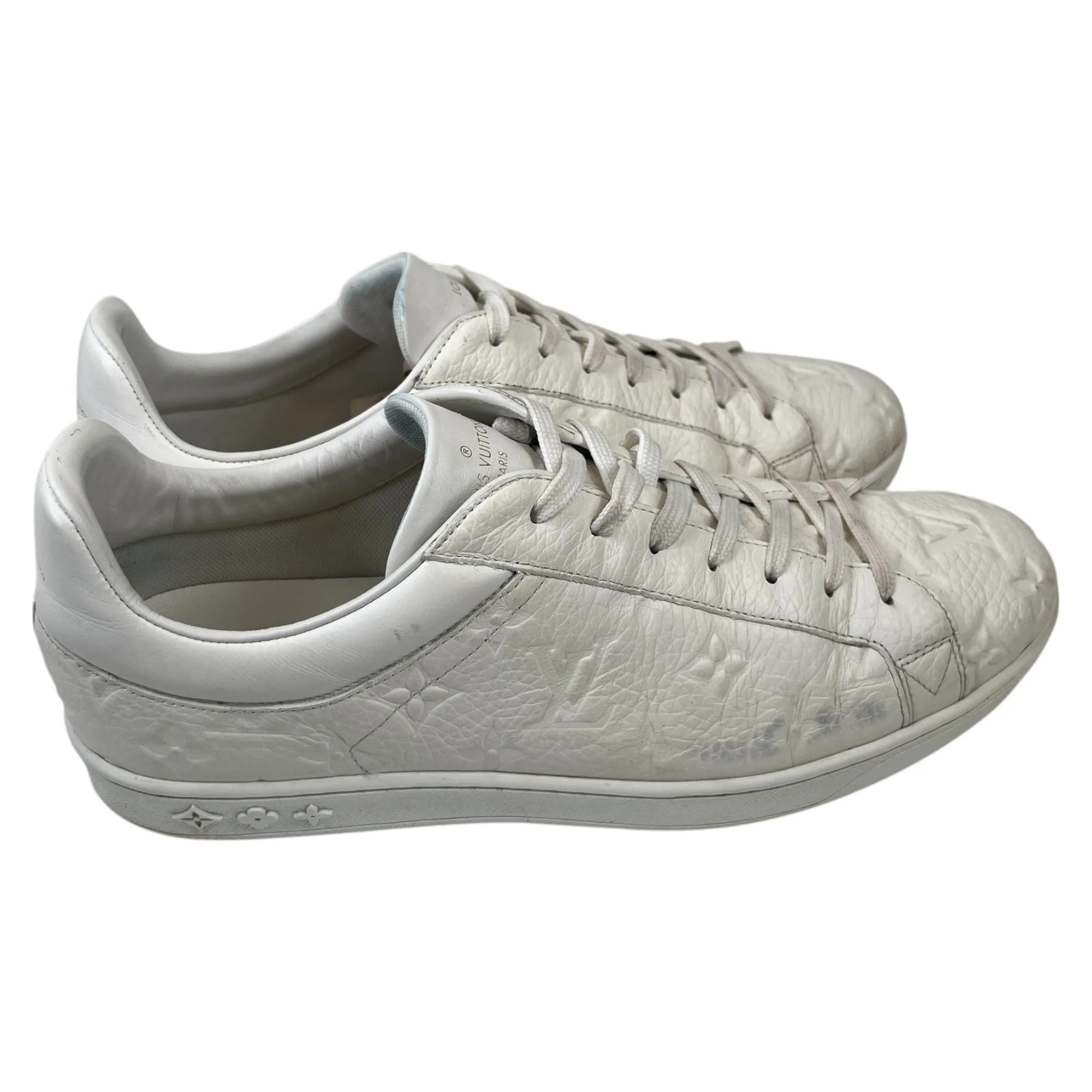 Men's Luxembourg Low Trainers White Size EU 42 / UK 8