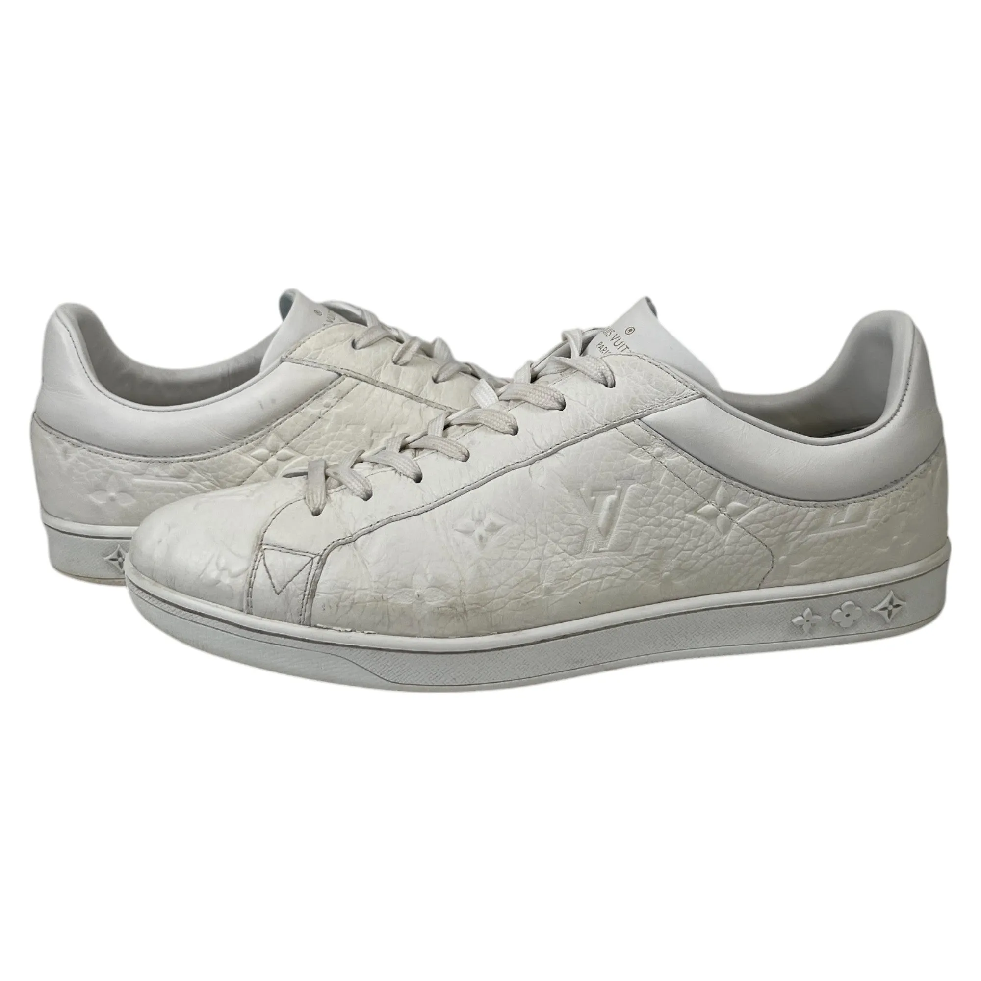 Men's Luxembourg Low Trainers White Size EU 42 / UK 8