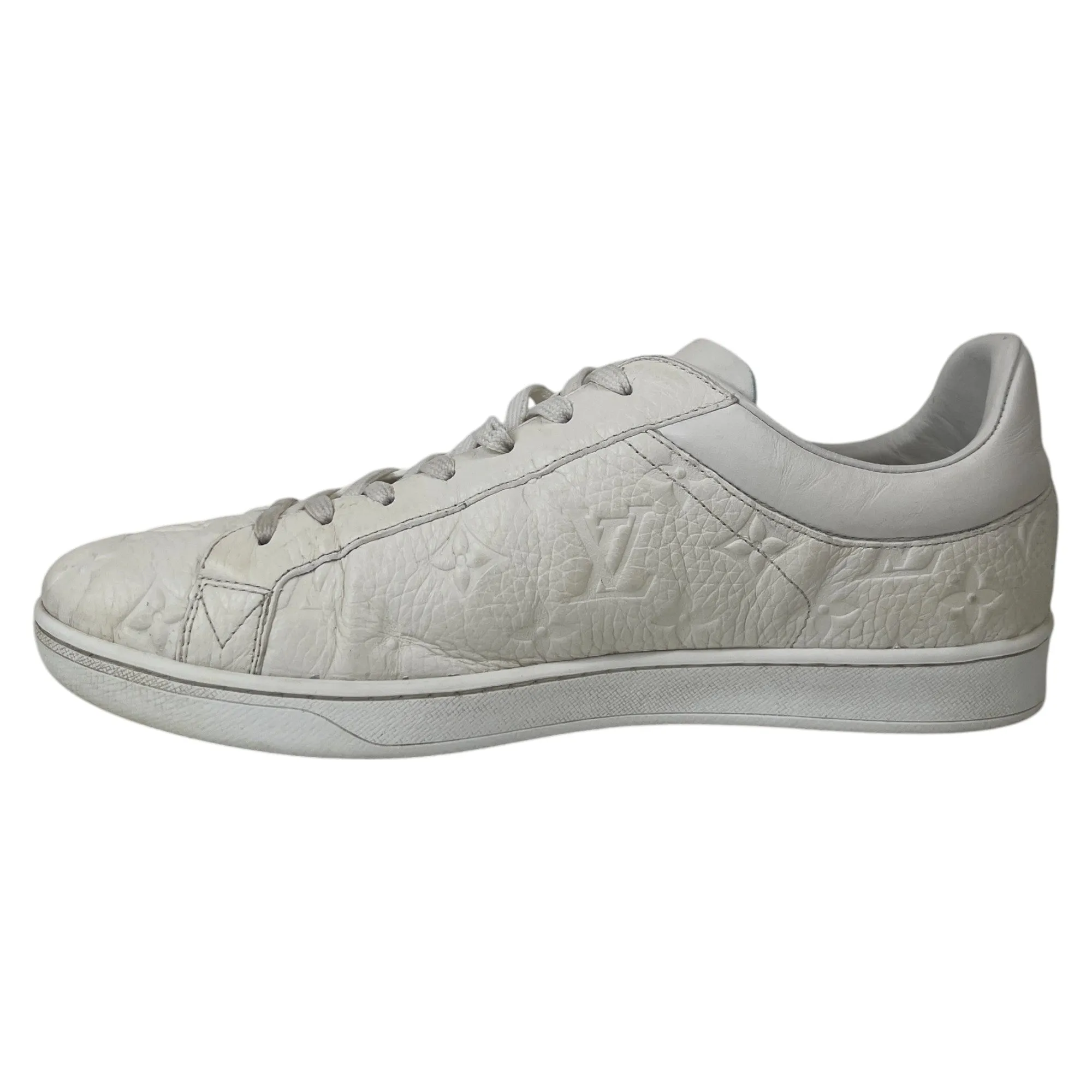 Men's Luxembourg Low Trainers White Size EU 42 / UK 8