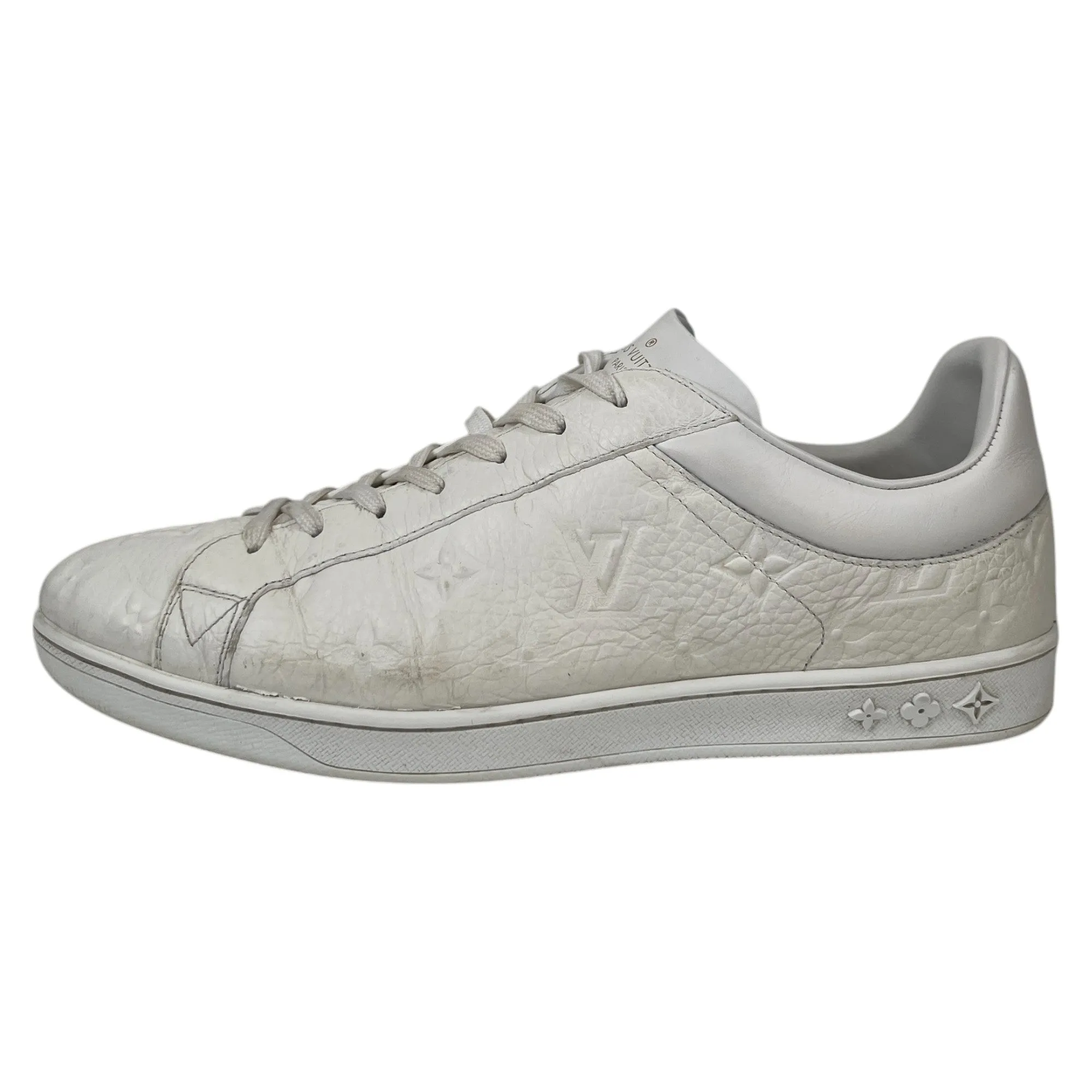 Men's Luxembourg Low Trainers White Size EU 42 / UK 8