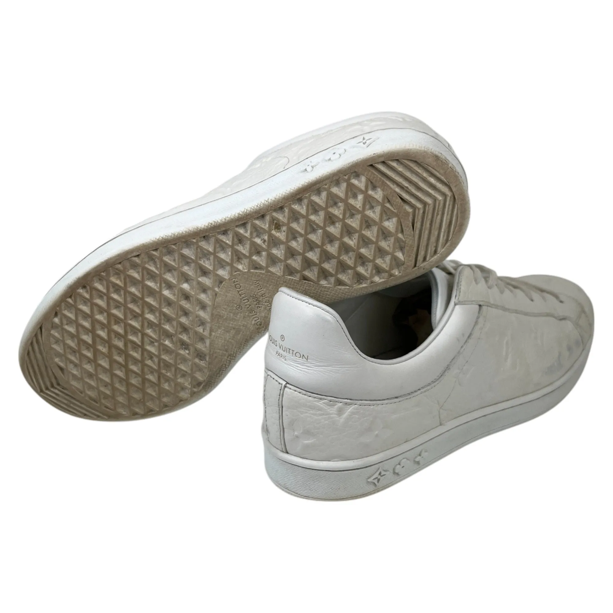 Men's Luxembourg Low Trainers White Size EU 42 / UK 8