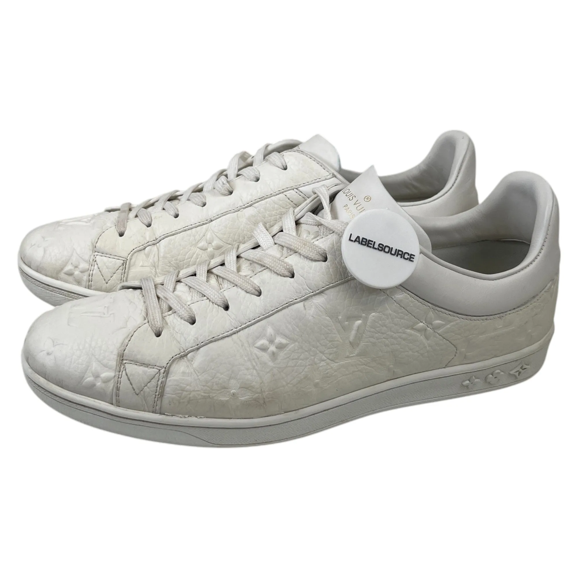 Men's Luxembourg Low Trainers White Size EU 42 / UK 8