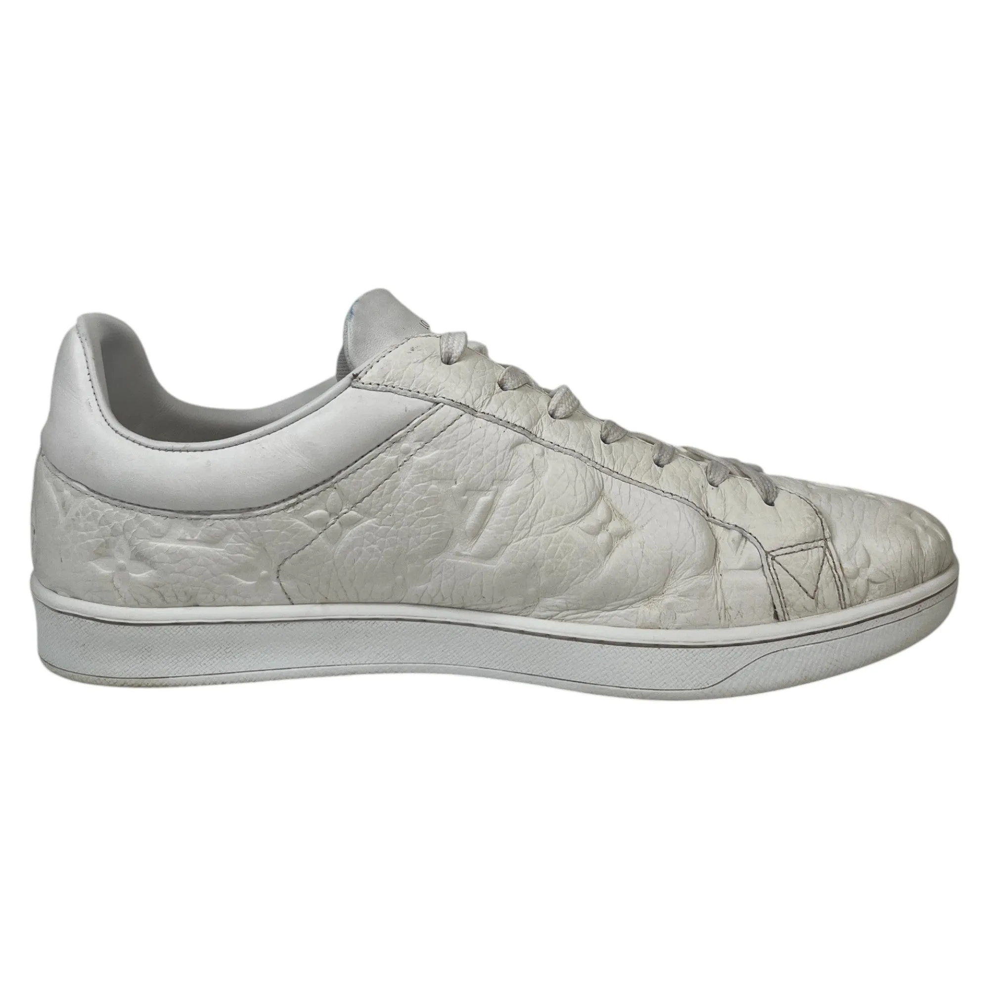 Men's Luxembourg Low Trainers White Size EU 42 / UK 8