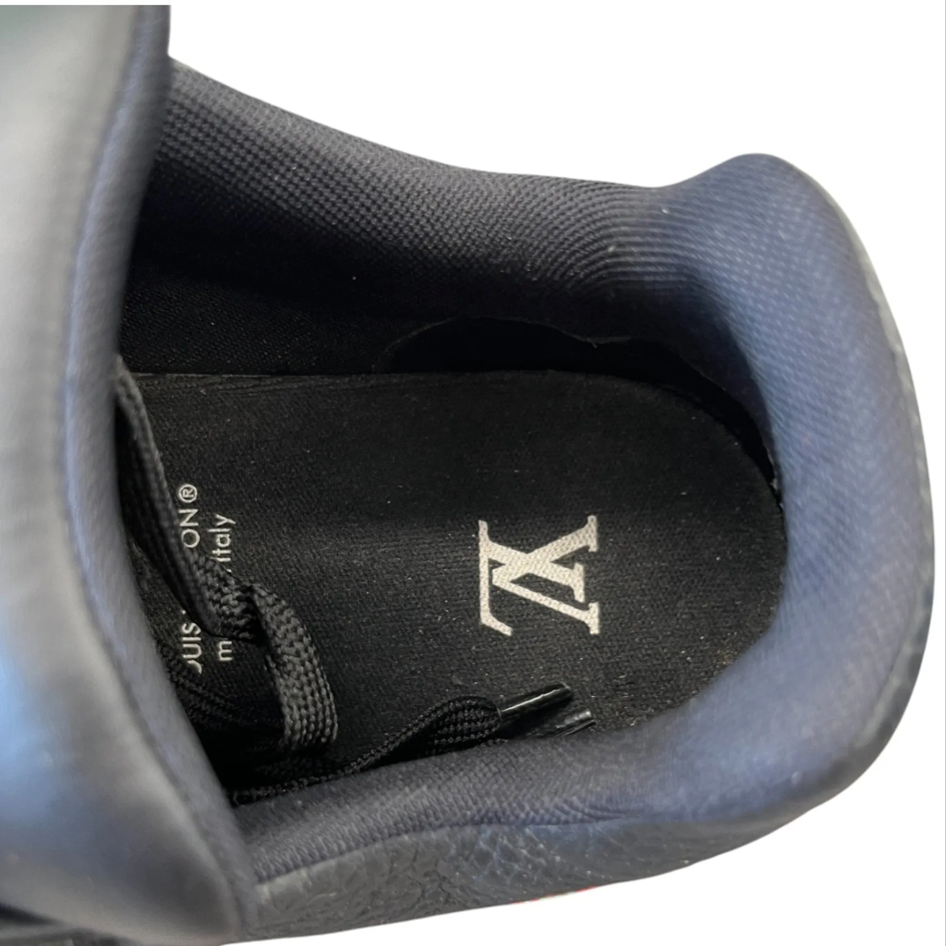 Men's Lv X Yayoi Kusama Low Trainers Black Size EU 44 / UK 10