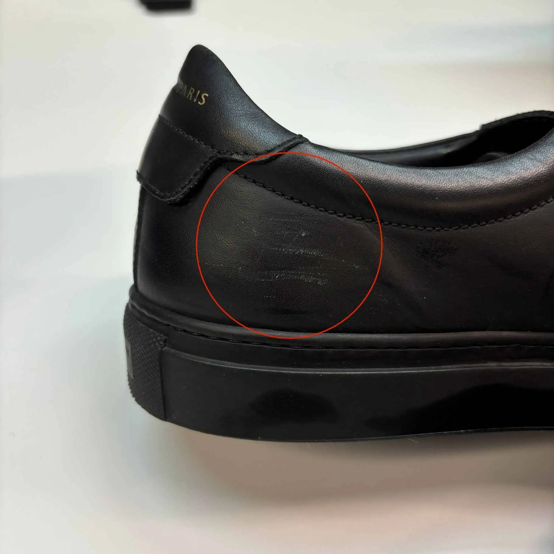 Men's Rottweiler Logo Low Trainers Black Size EU 41 / UK 7