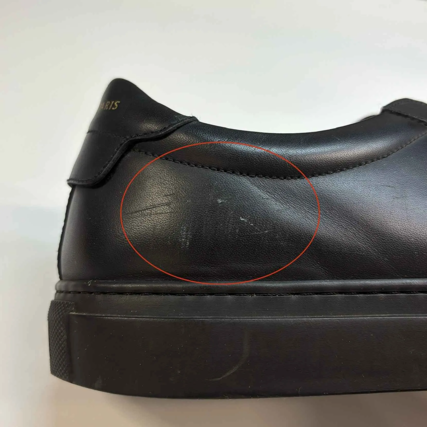 Men's Rottweiler Logo Low Trainers Black Size EU 41 / UK 7
