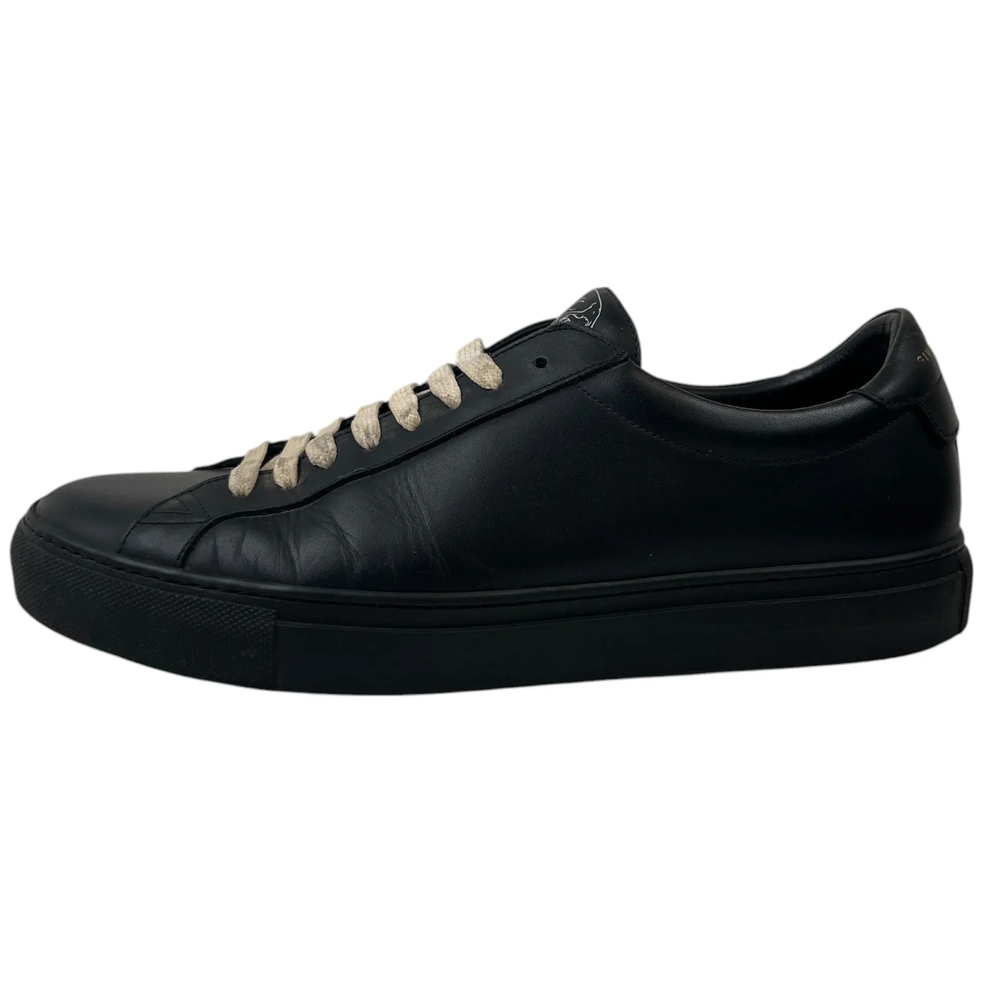 Men's Rottweiler Logo Low Trainers Black Size EU 41 / UK 7