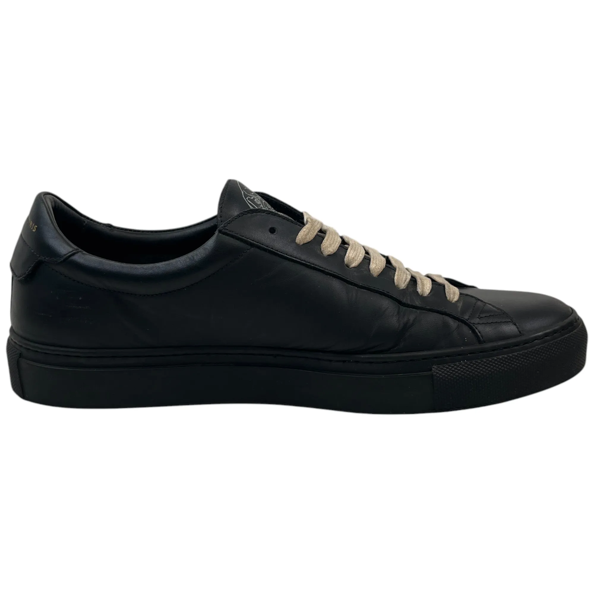 Men's Rottweiler Logo Low Trainers Black Size EU 41 / UK 7