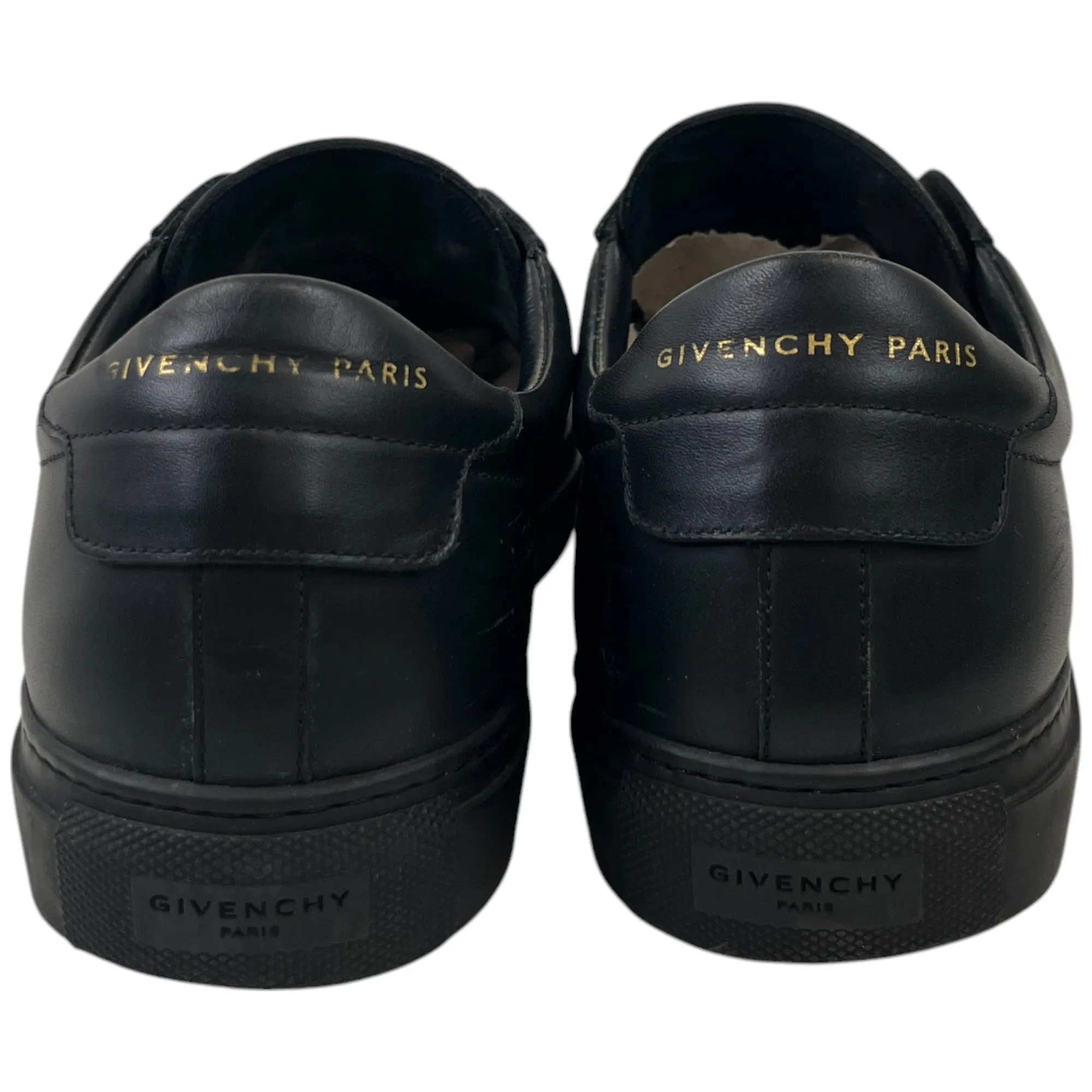 Men's Rottweiler Logo Low Trainers Black Size EU 41 / UK 7
