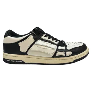 Men's Skeleton Top Low Trainers Black Size EU 41 / UK 7