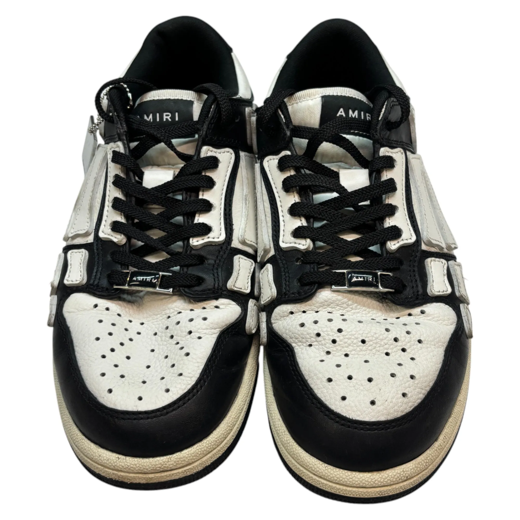 Men's Skeleton Top Low Trainers Black Size EU 41 / UK 7
